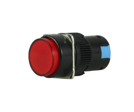 Tesi NELLI EVH Style 16MM Momentary LED Push Button Guitar Kill Switch - Red