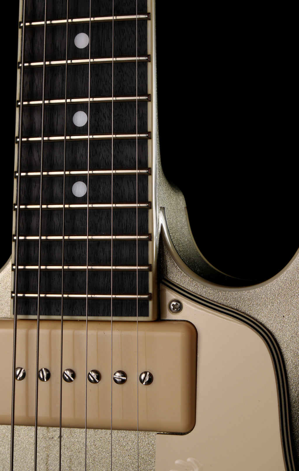 SeventySeven Guitars Exrubato-STD-S JT OAG ES-335 Old American Gold P90s