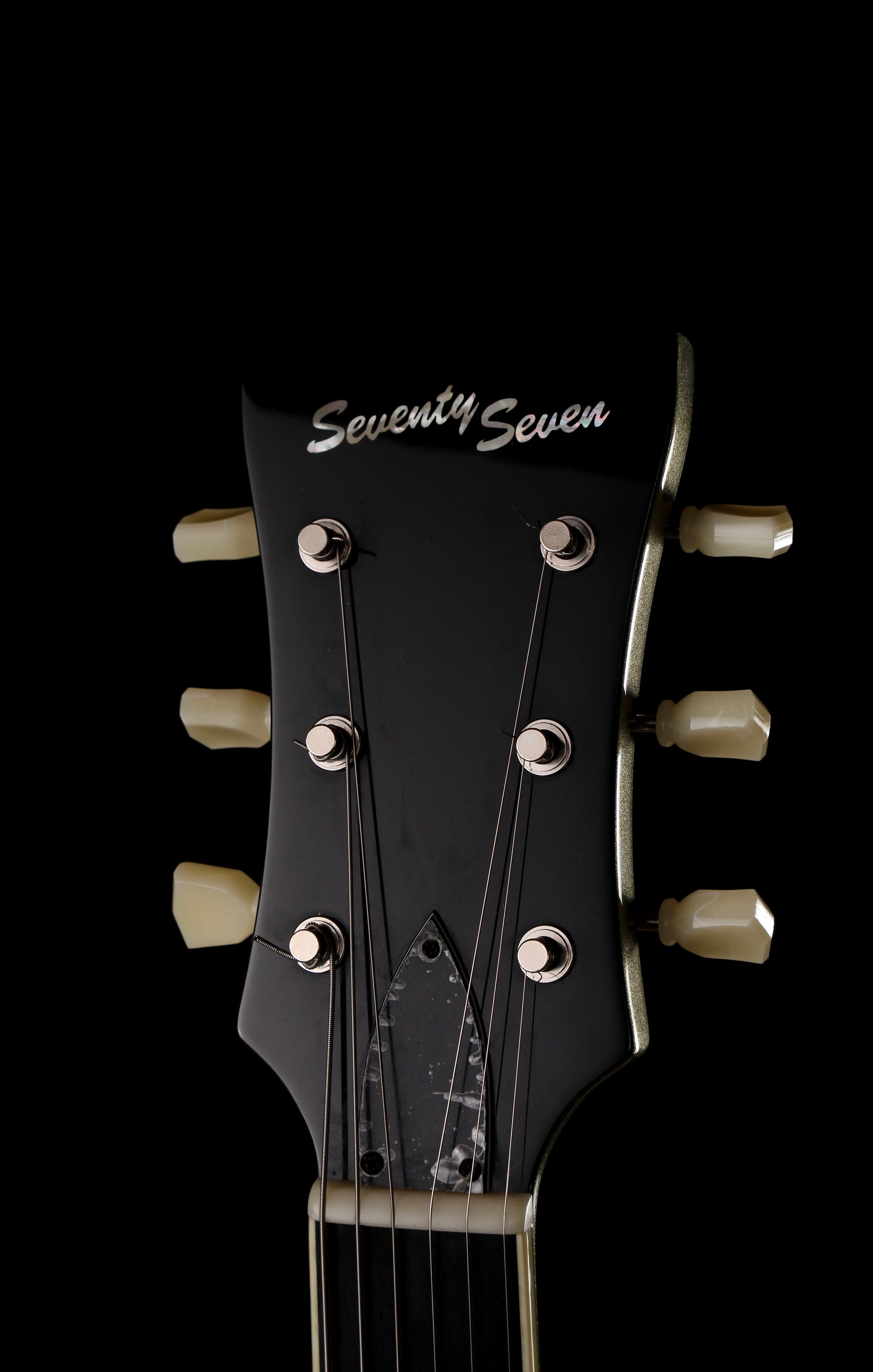 SeventySeven Guitars Exrubato-STD-S JT OAG ES-335 Old American Gold P90s