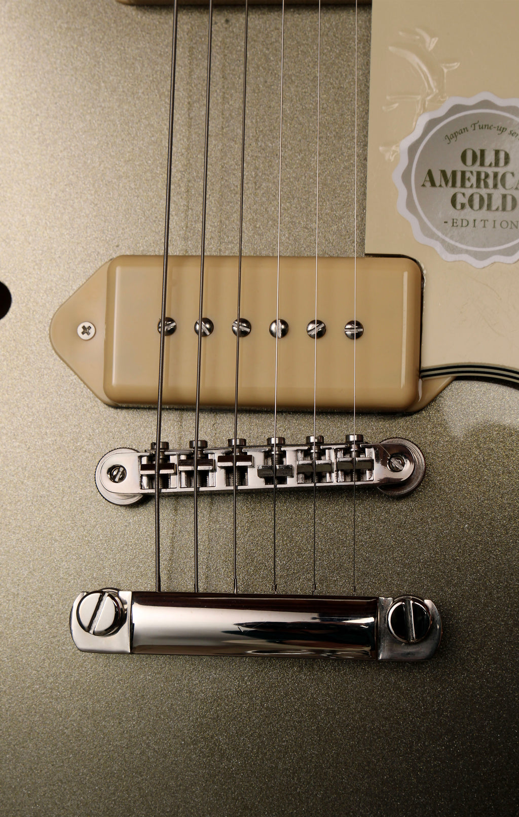 SeventySeven Guitars Exrubato-STD-S JT OAG ES-335 Old American Gold P90s