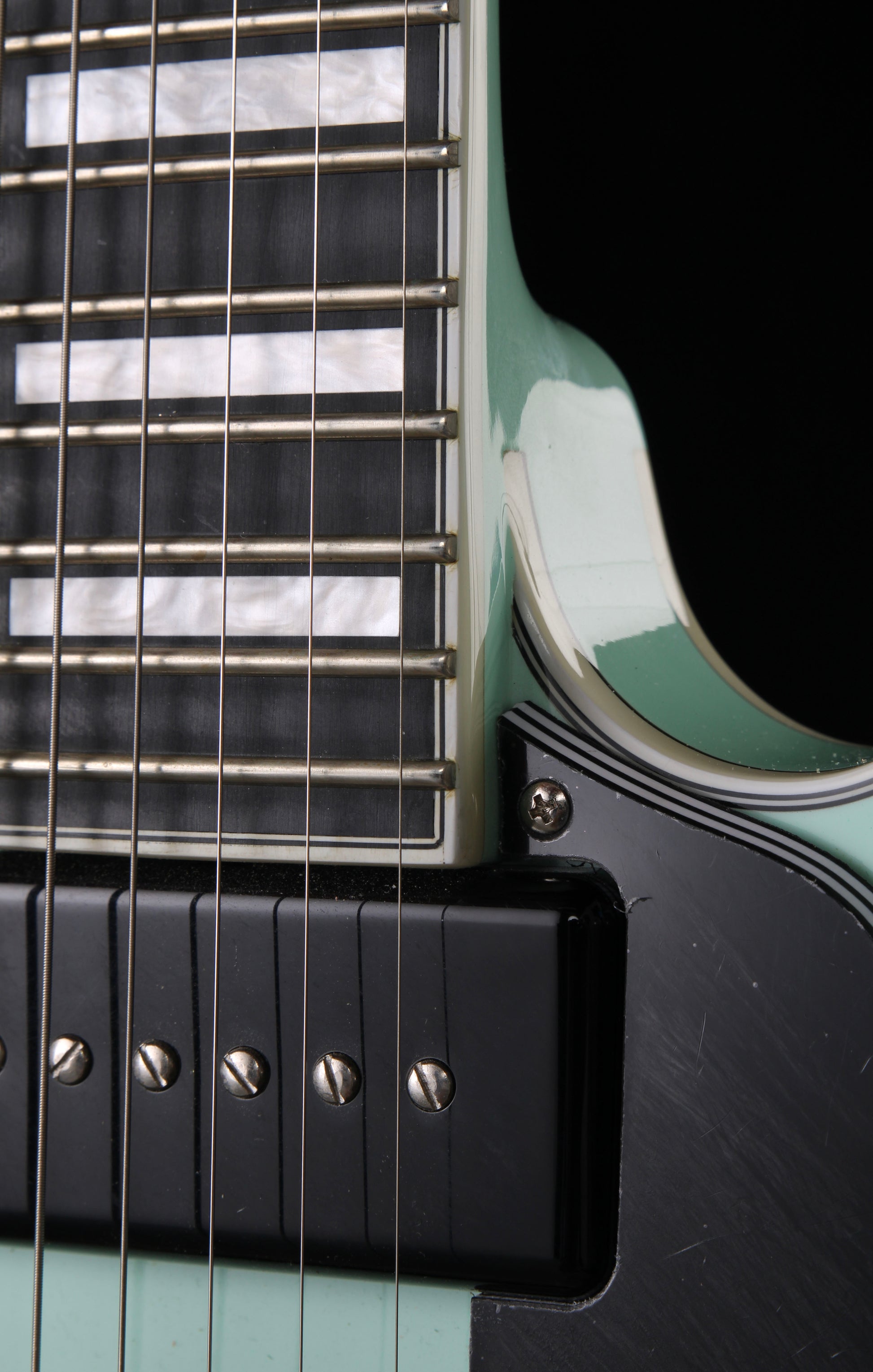 Seventy Seven Guitars Exrubato Zebra Finch Surf Green  Kyohei Ariga Signature Model