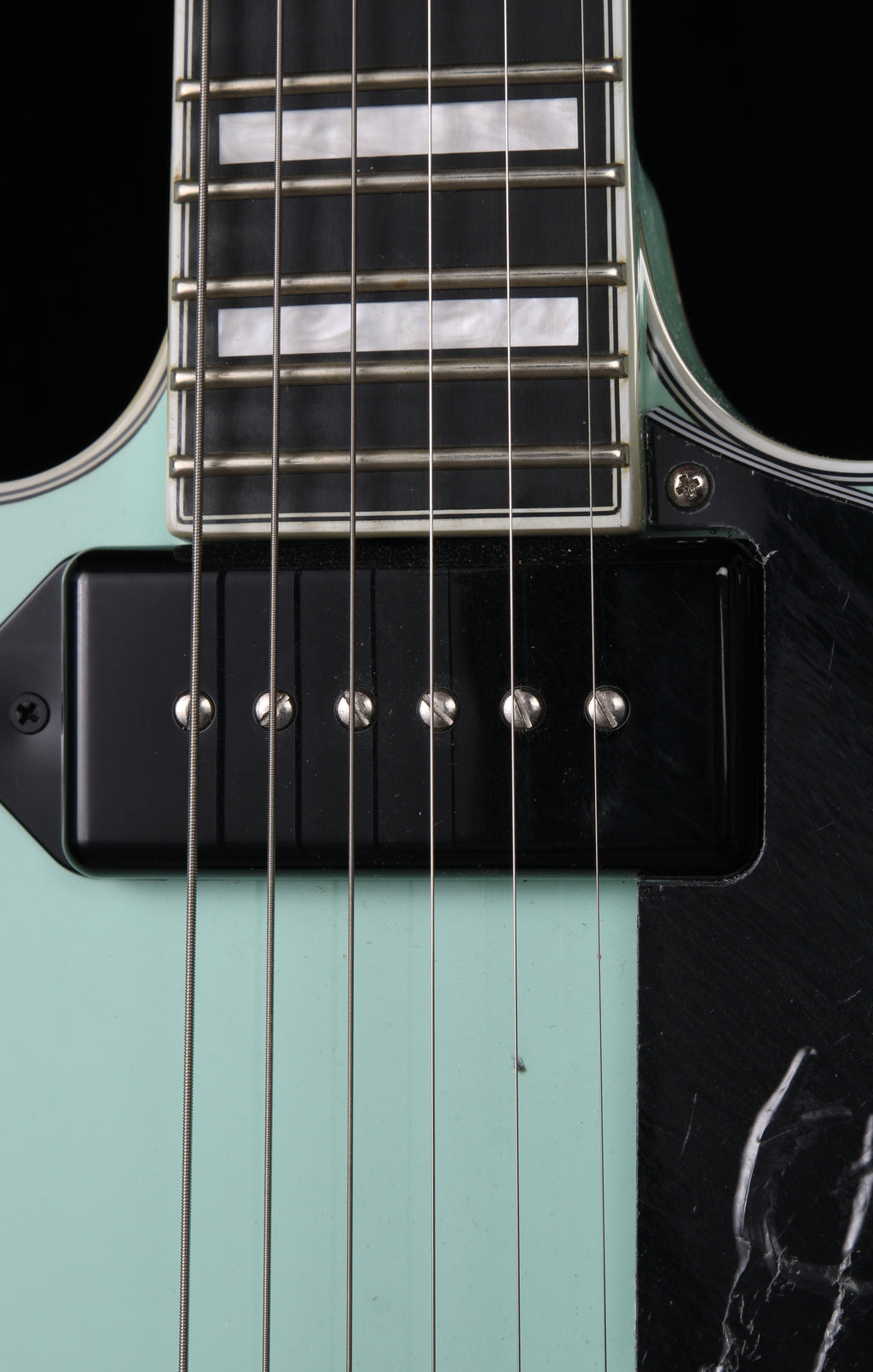 Seventy Seven Guitars Exrubato Zebra Finch Surf Green  Kyohei Ariga Signature Model