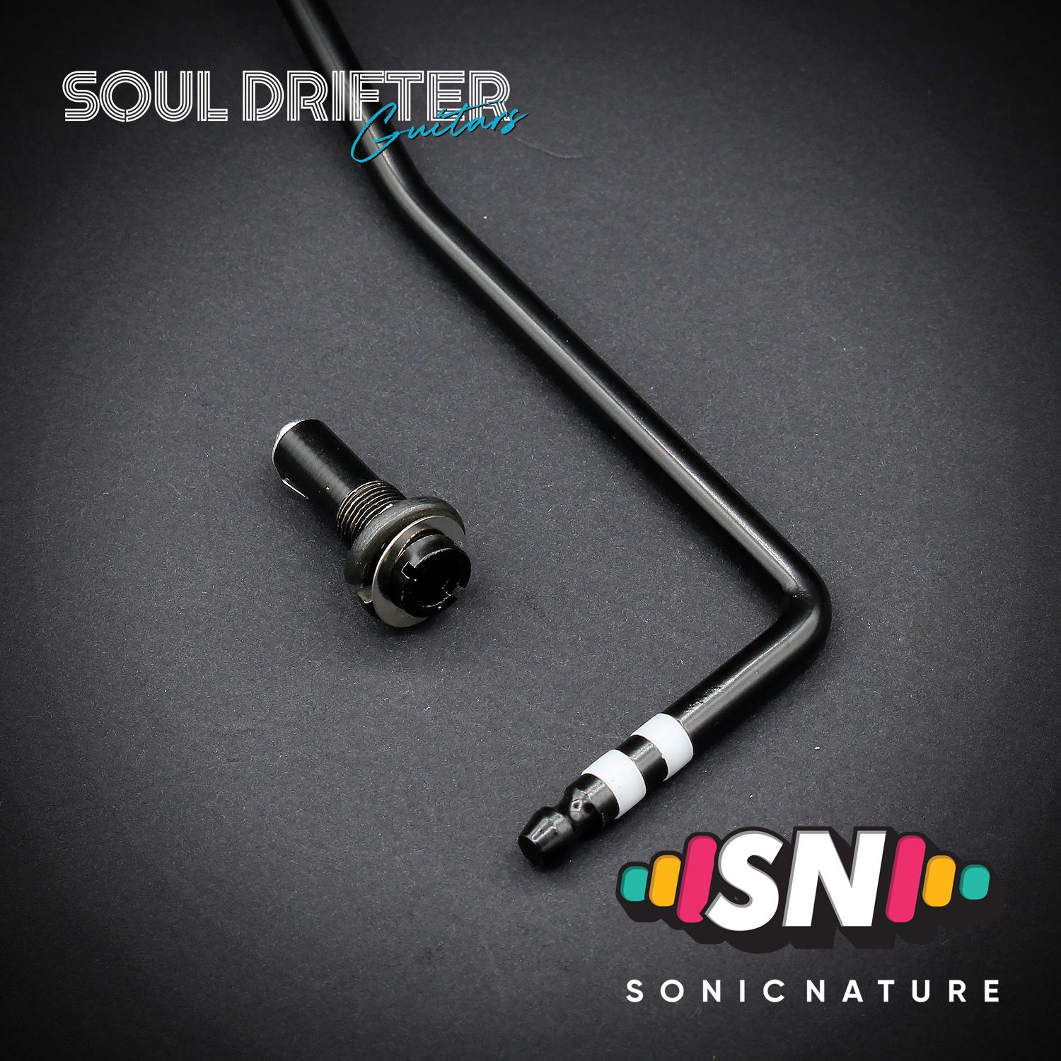 Sonic Nature Direct Insert Tremolo Arm (Right Handed) - Black
