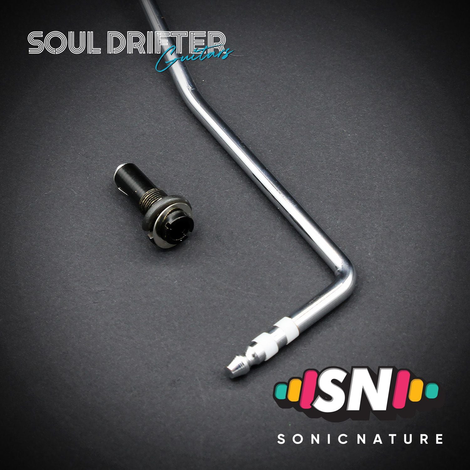 Sonic Nature Direct Insert Tremolo Arm (Right Handed) - Chrome