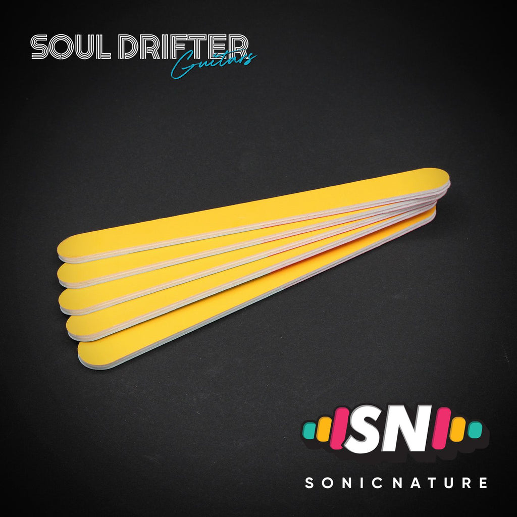 Sonic Nature – Fret Polishing File Pack (5-Pack)