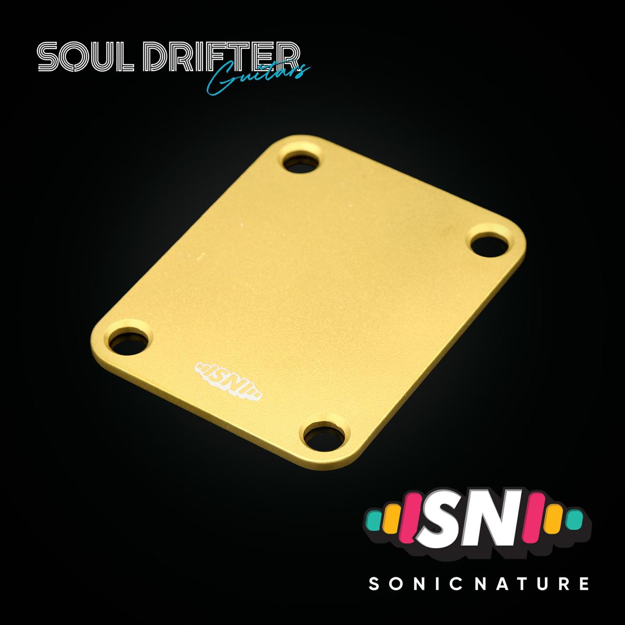 Sonic Nature GR2 Pure Titanium Neck Plate - Gold