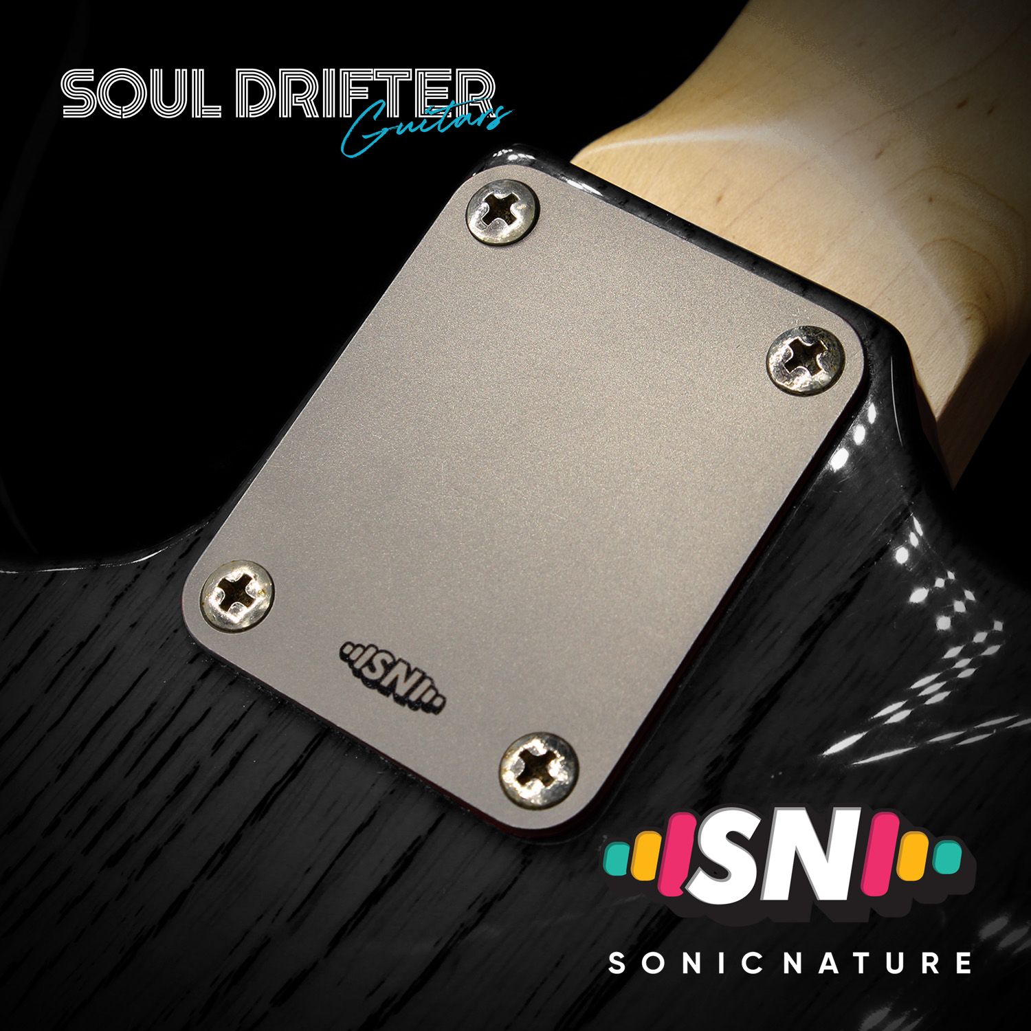 Sonic Nature GR2 Pure Titanium Neck Plate - Natural