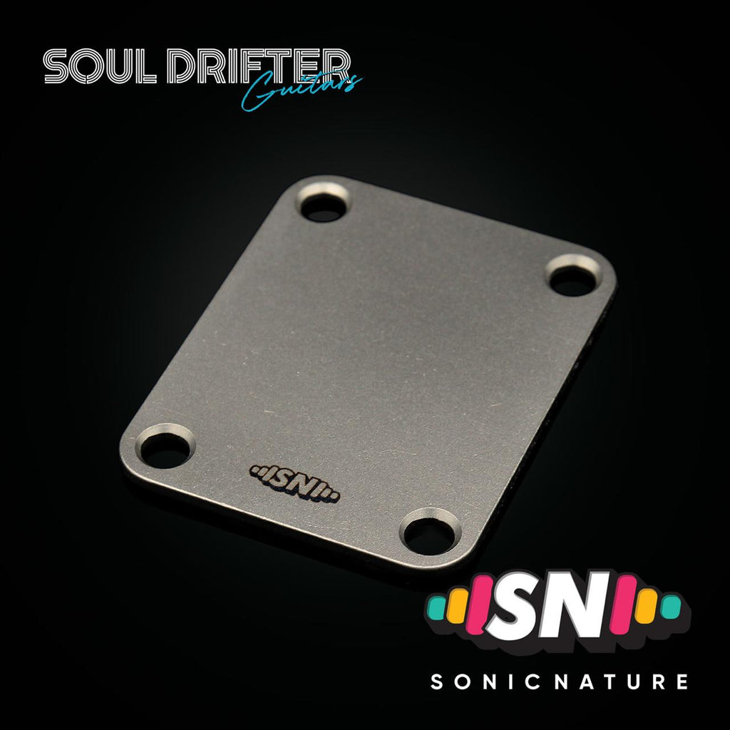 Sonic Nature GR2 Pure Titanium Neck Plate - Natural