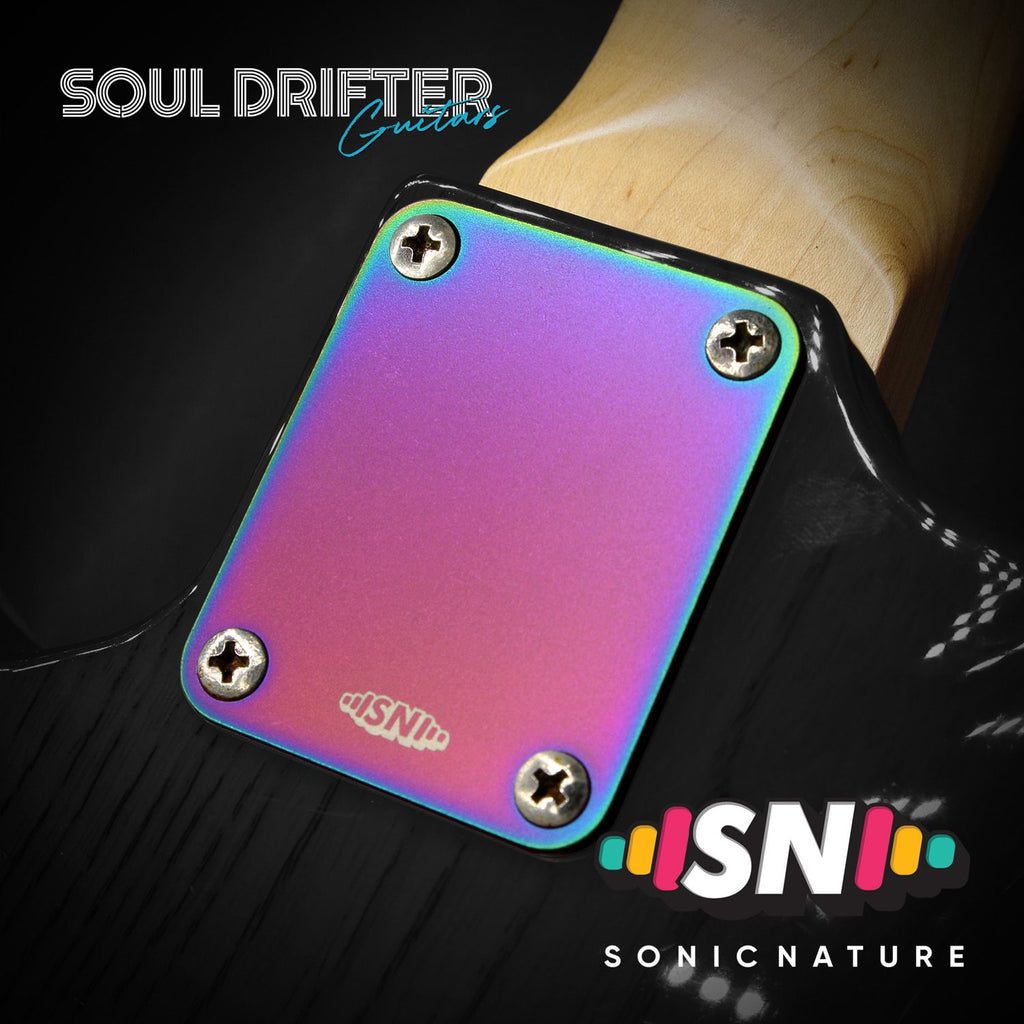 Sonic Nature GR2 Pure Titanium Neck Plate - Rainbow