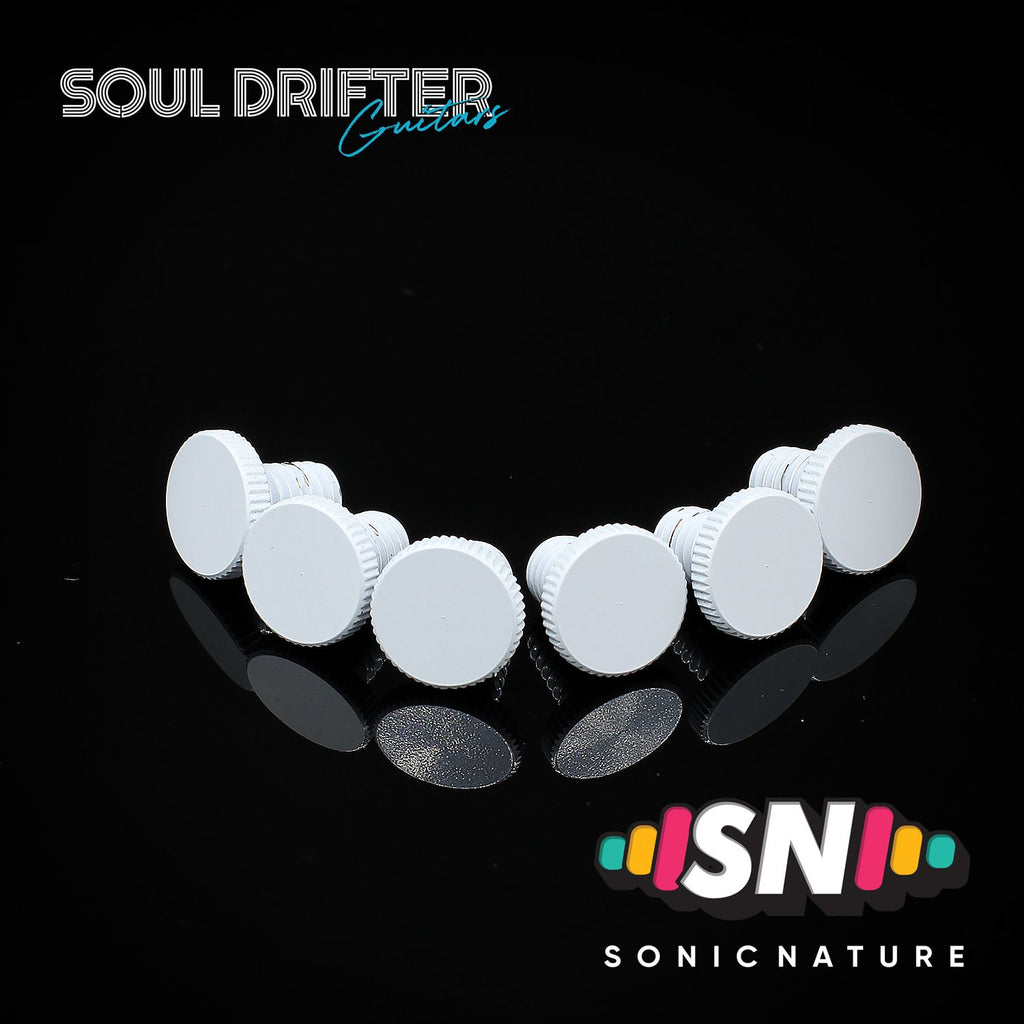 Sonic Nature GR5 Titanium Fine-Tuning Screws - White