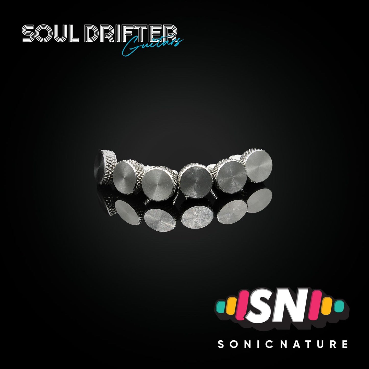 Sonic Nature GR5 Titanium Fine-Tuning Screws for GE1996T - Natural