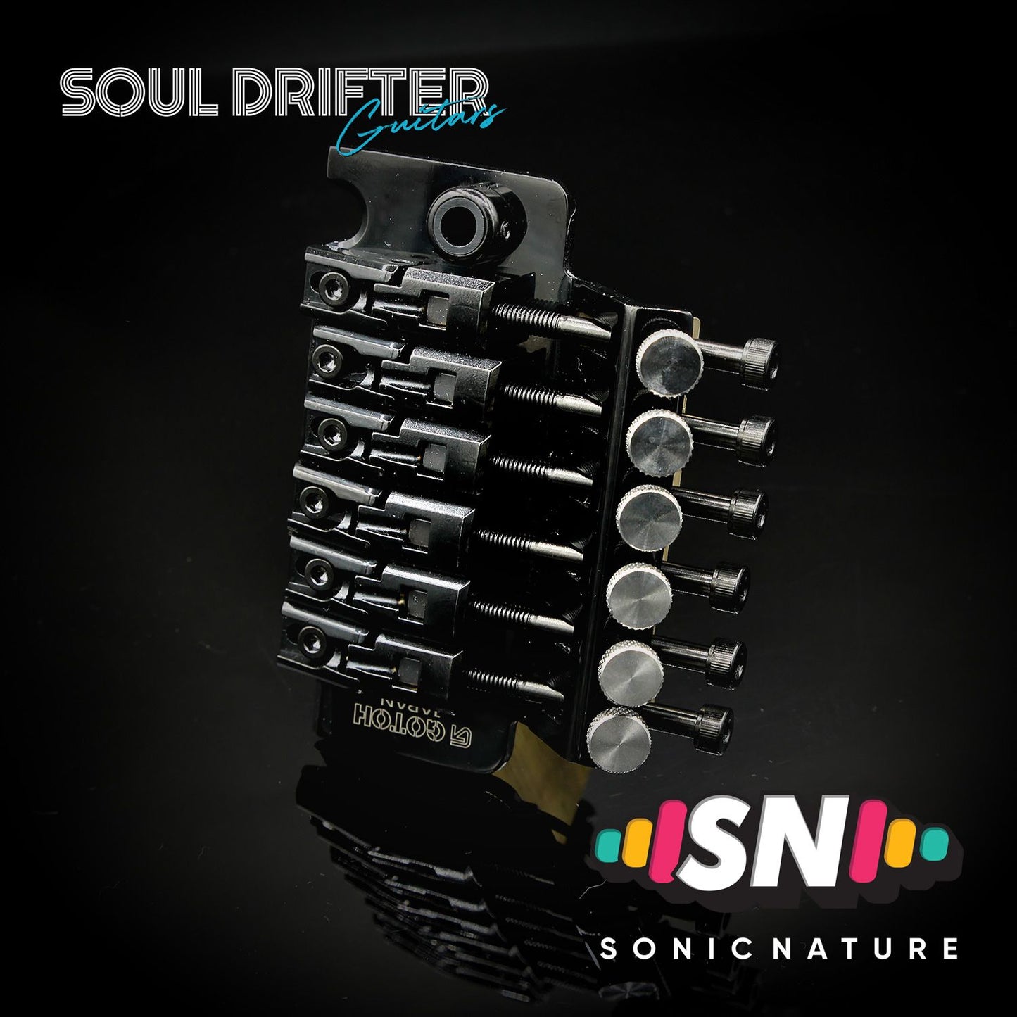 Sonic Nature GR5 Titanium Fine-Tuning Screws for GE1996T - Natural