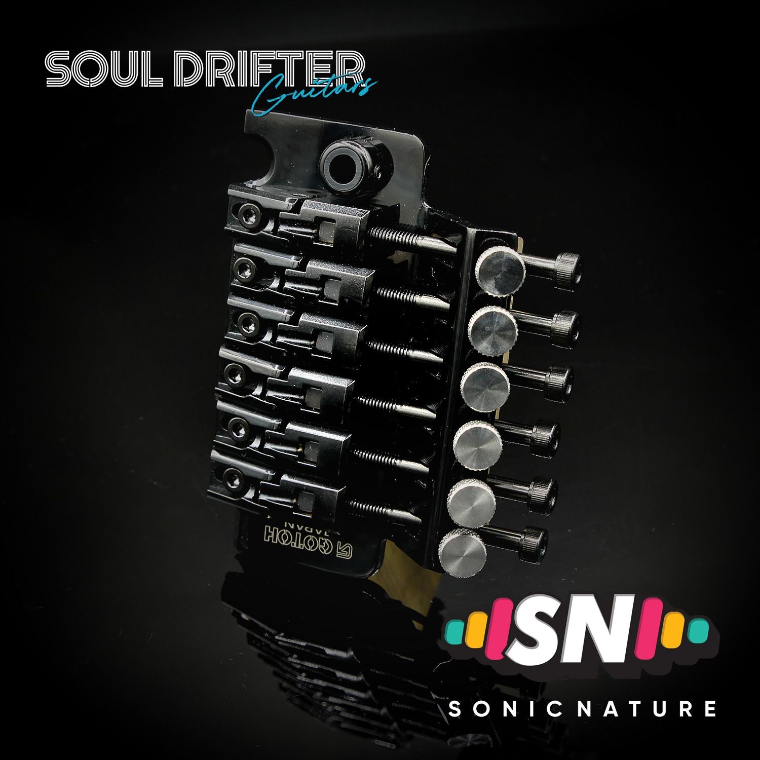 Sonic Nature GR5 Titanium Fine-Tuning Screws for GE1996T - Natural