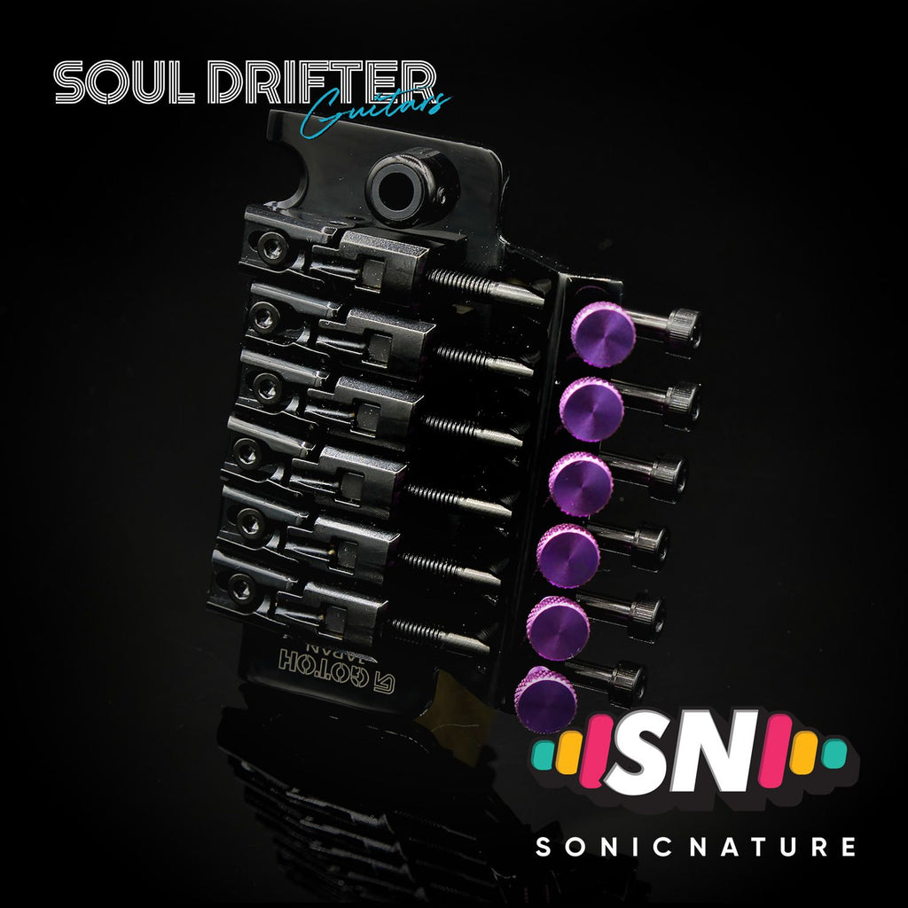 Sonic Nature GR5 Titanium Fine-Tuning Screws for GE1996T - Purple