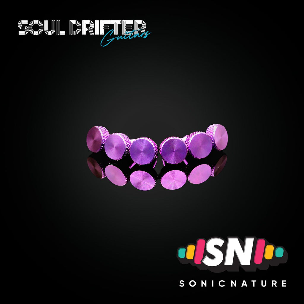 Sonic Nature GR5 Titanium Fine-Tuning Screws for GE1996T - Purple