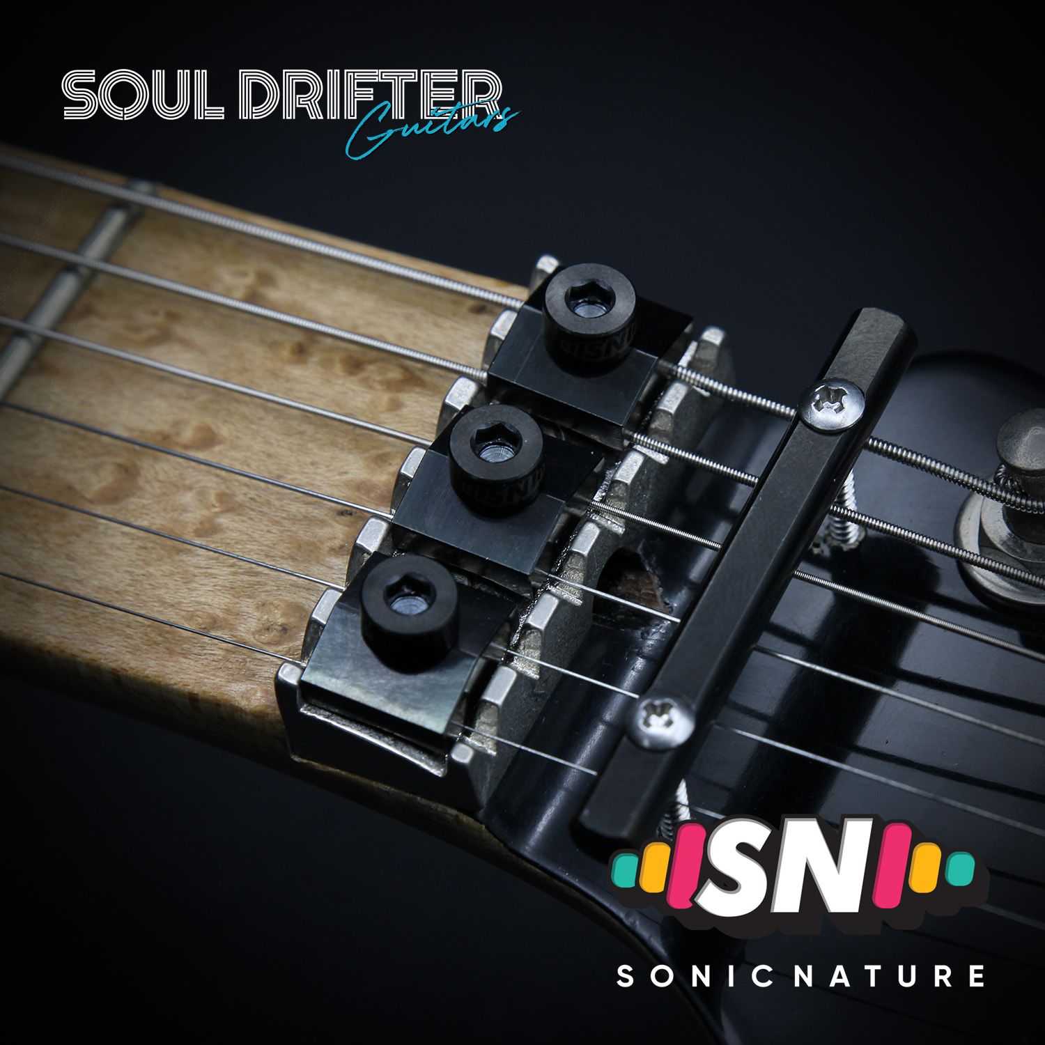 Sonic Nature GR5 Titanium Headstock Pack - Black
