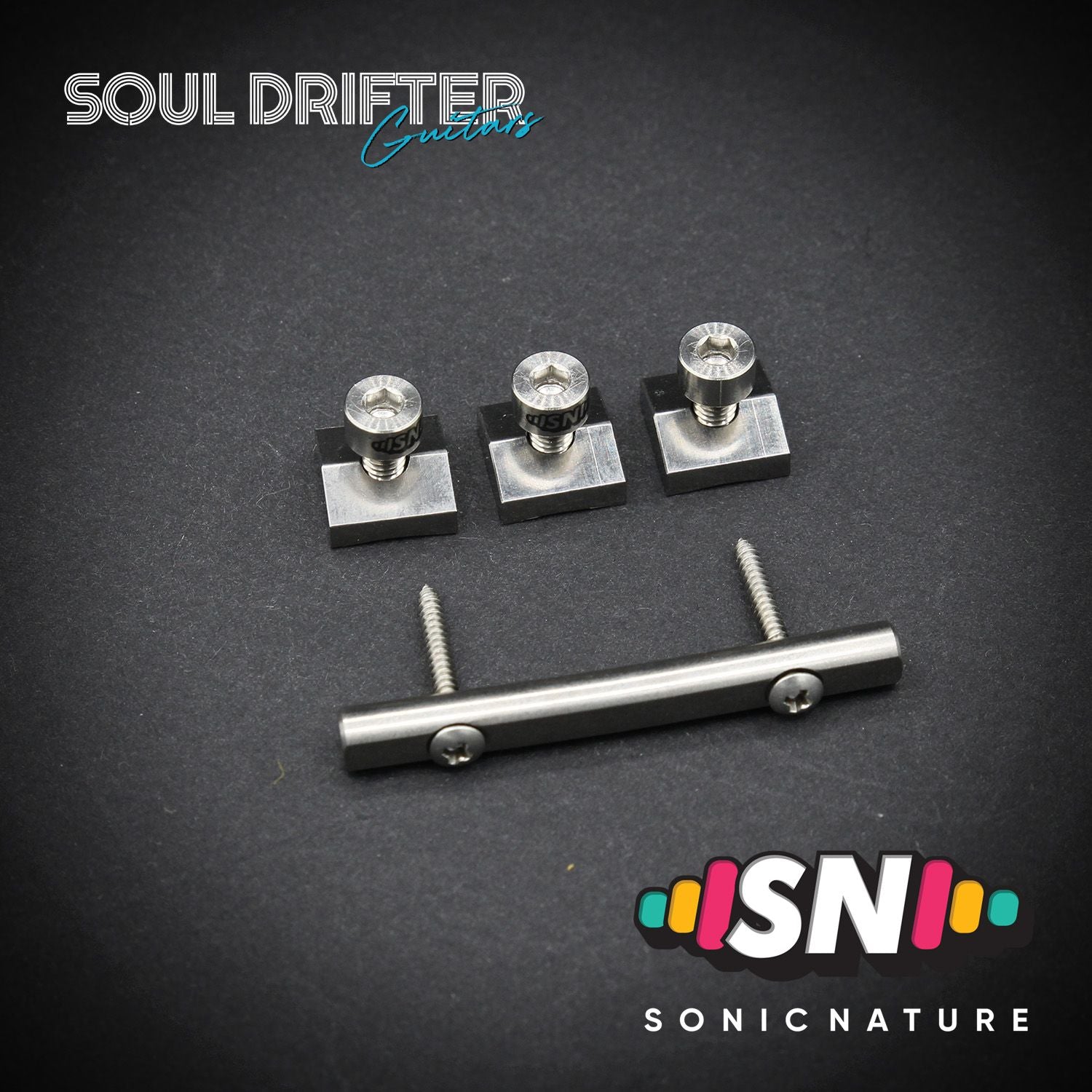 Sonic Nature GR5 Titanium Headstock Pack - Natural