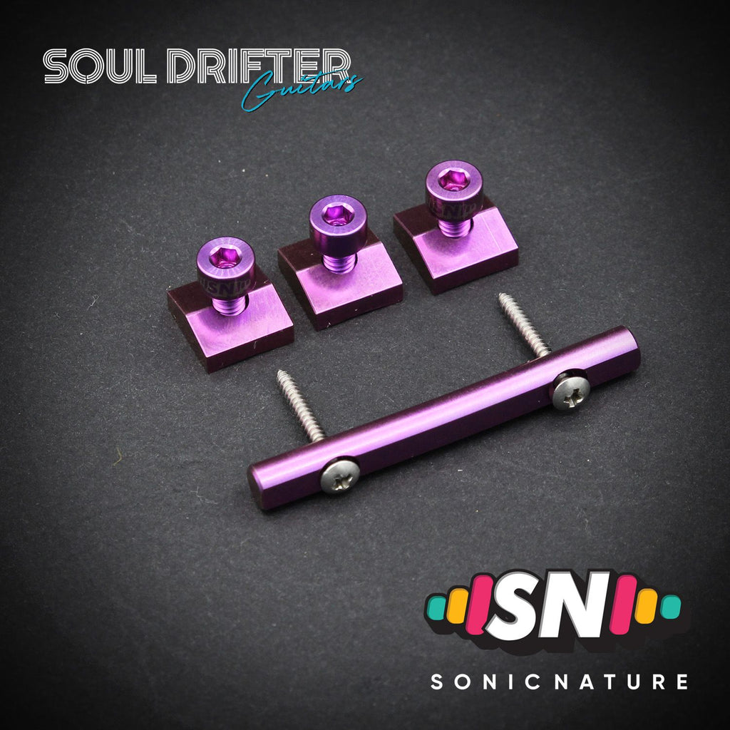 Sonic Nature GR5 Titanium Headstock Pack - Purple
