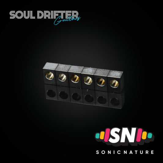 Sonic Nature GR5 Titanium Saddle Inserts for Gotoh - Black