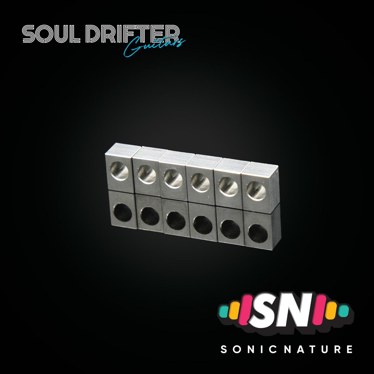 Sonic Nature GR5 Titanium Saddle Inserts for Gotoh® GE1996T - Natural
