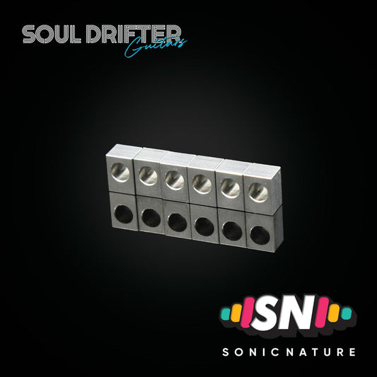 Sonic Nature GR5 Titanium Saddle Inserts for Gotoh® GE1996T - Natural