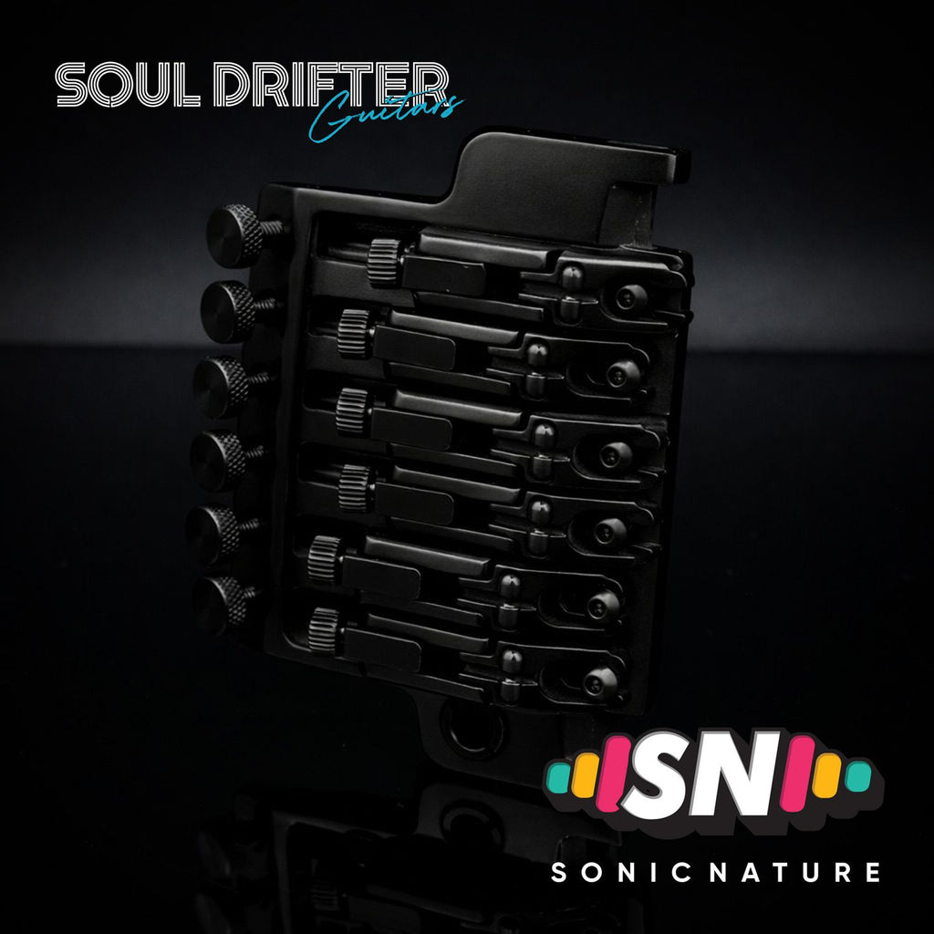 Sonic Nature GR5 Titanium Saddle Screws for Ibanez Edge - Black