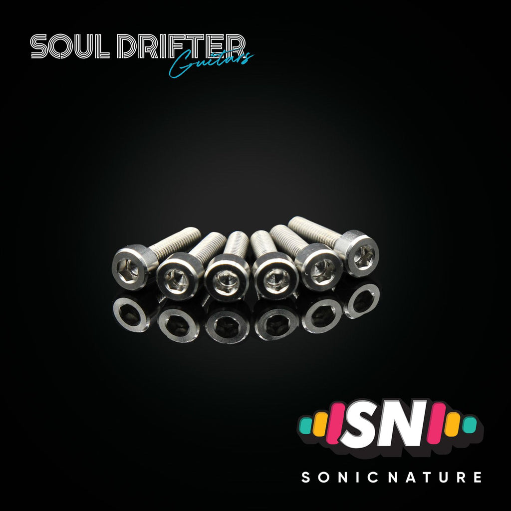 Sonic Nature GR5 Titanium Saddle Screws for VT1 - Natural