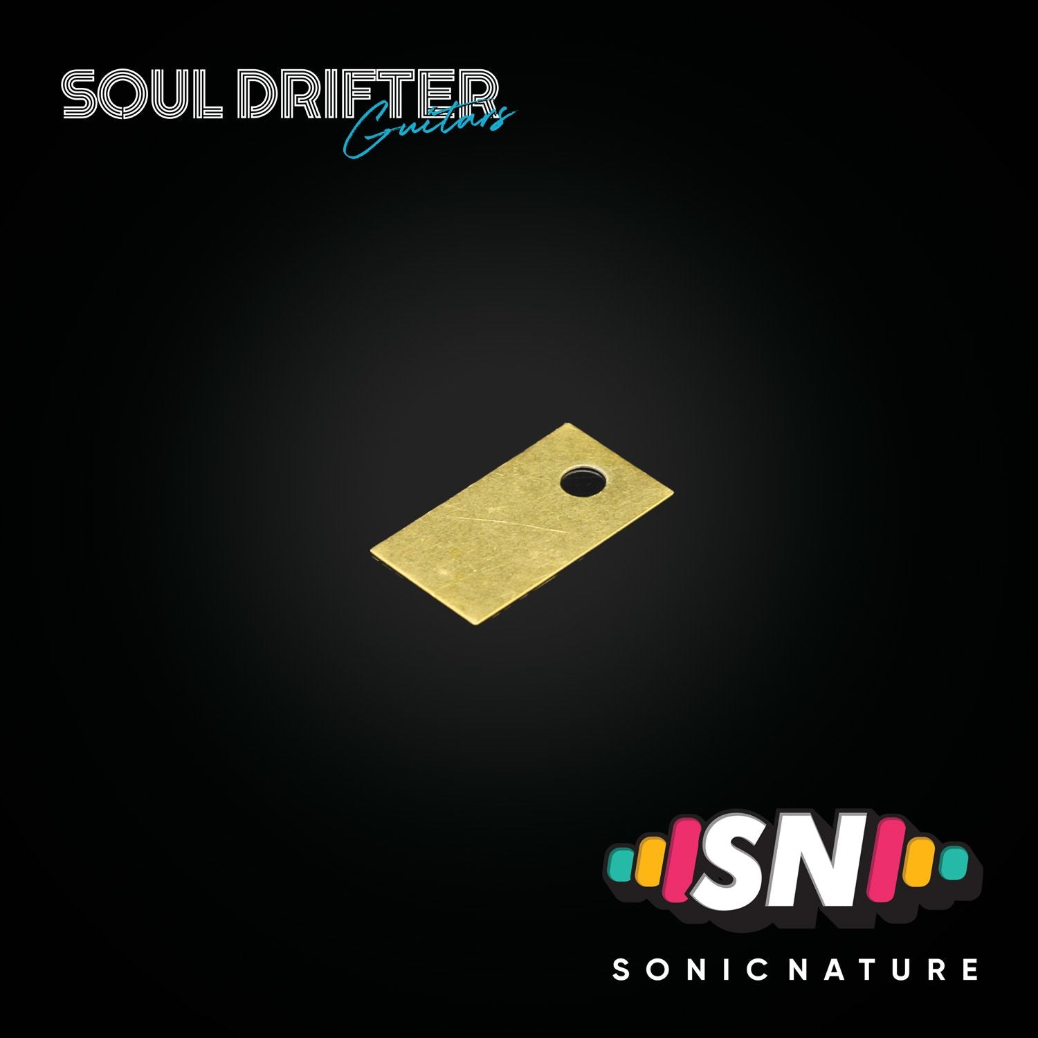 Sonic Nature GR5 Titanium Saddle Shims - Set of 10 - Gold
