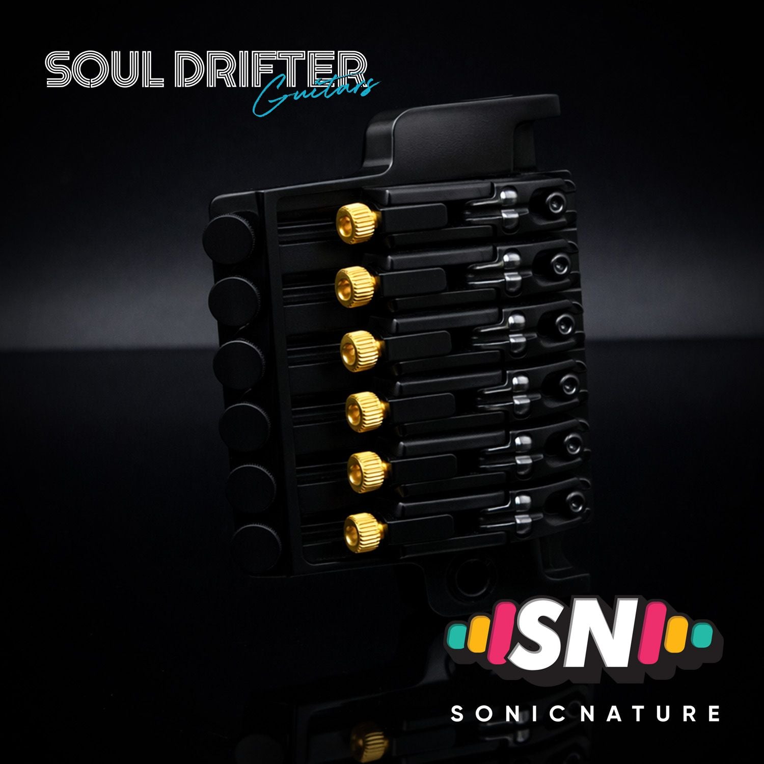 Sonic Nature GR5 Titanium String Lock Screws for Ibanez Edge - Gold