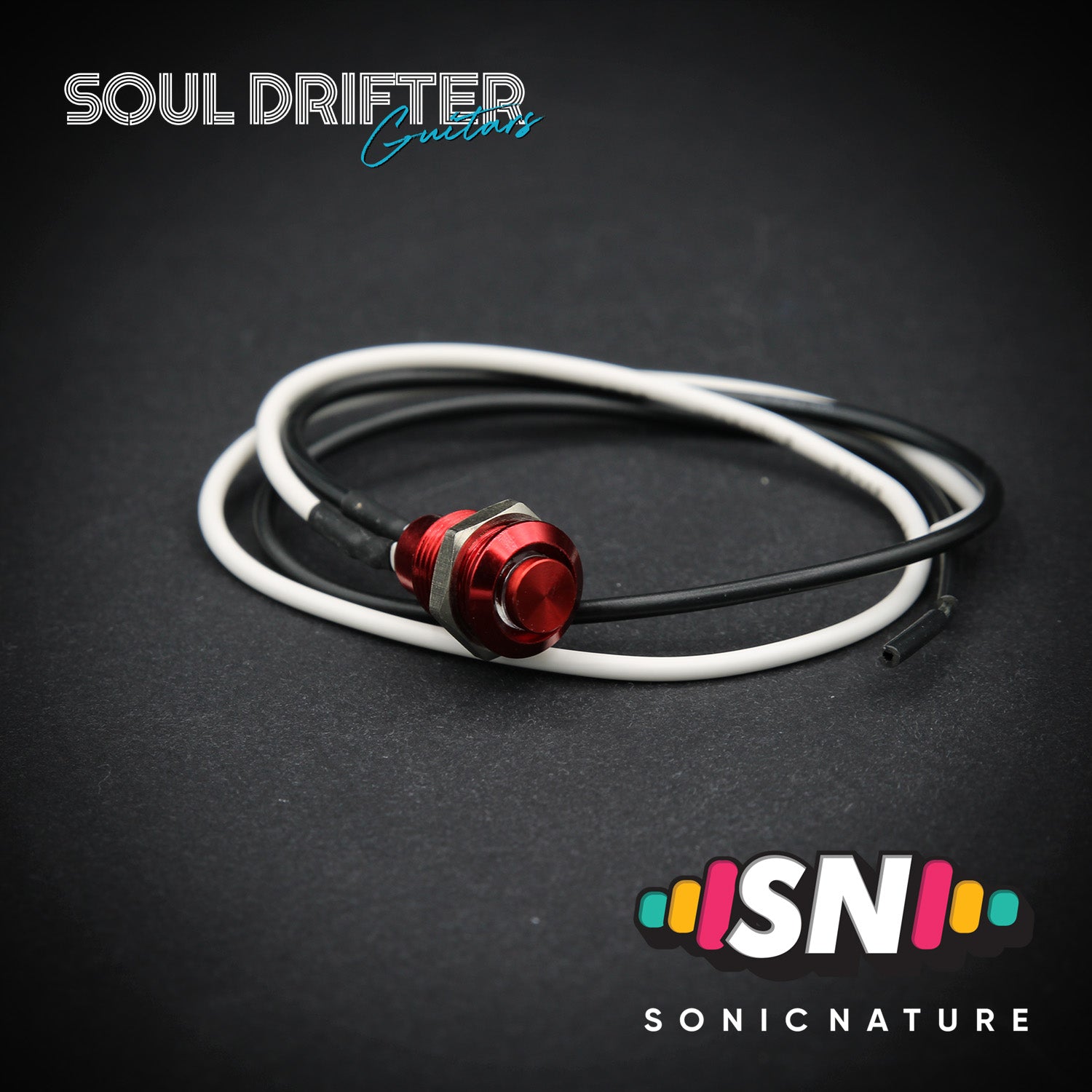 Sonic Nature Momentary Guitar Kill Switch 10MM - Red