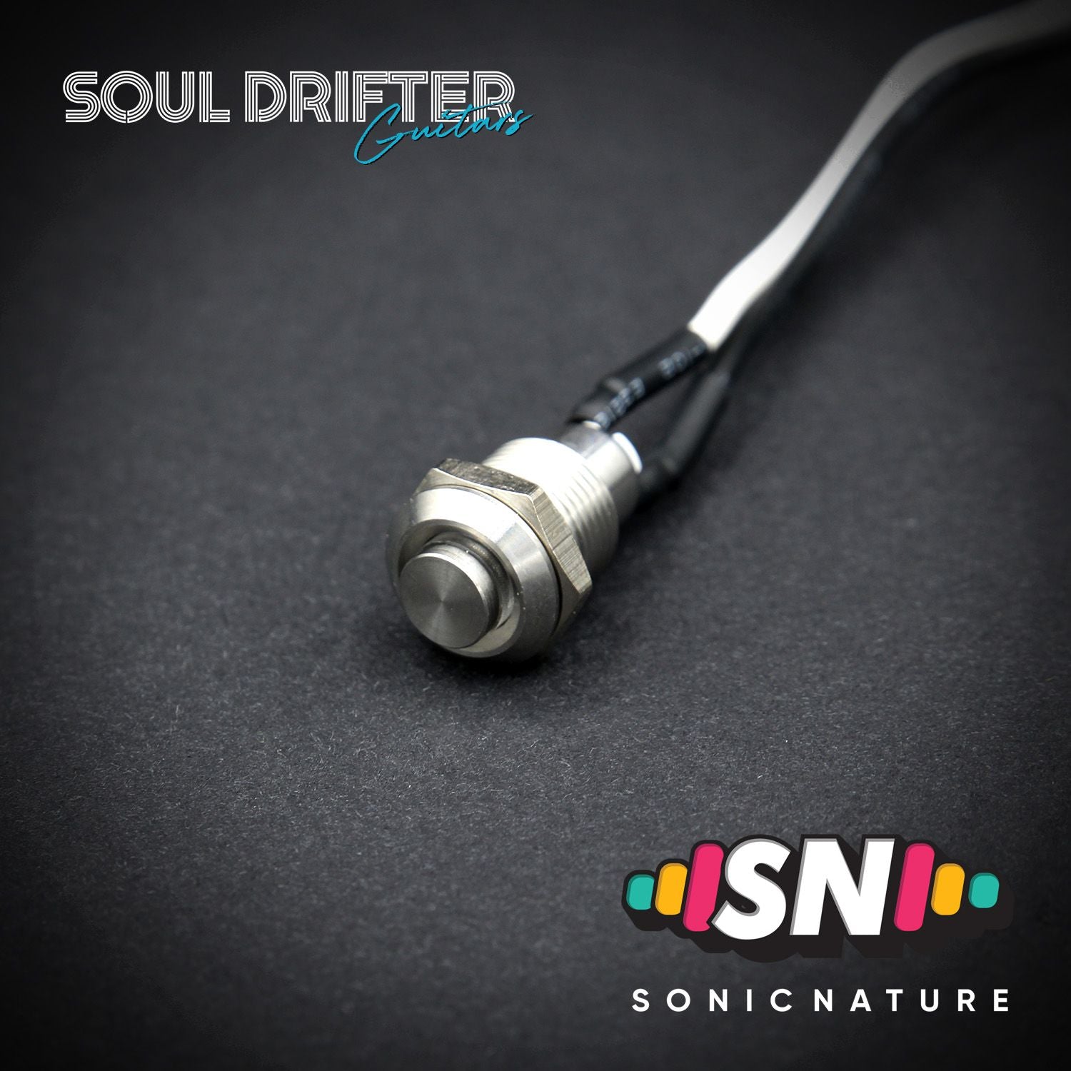 Sonic Nature Momentary Guitar Kill Switch 10MM - Stainless Steel