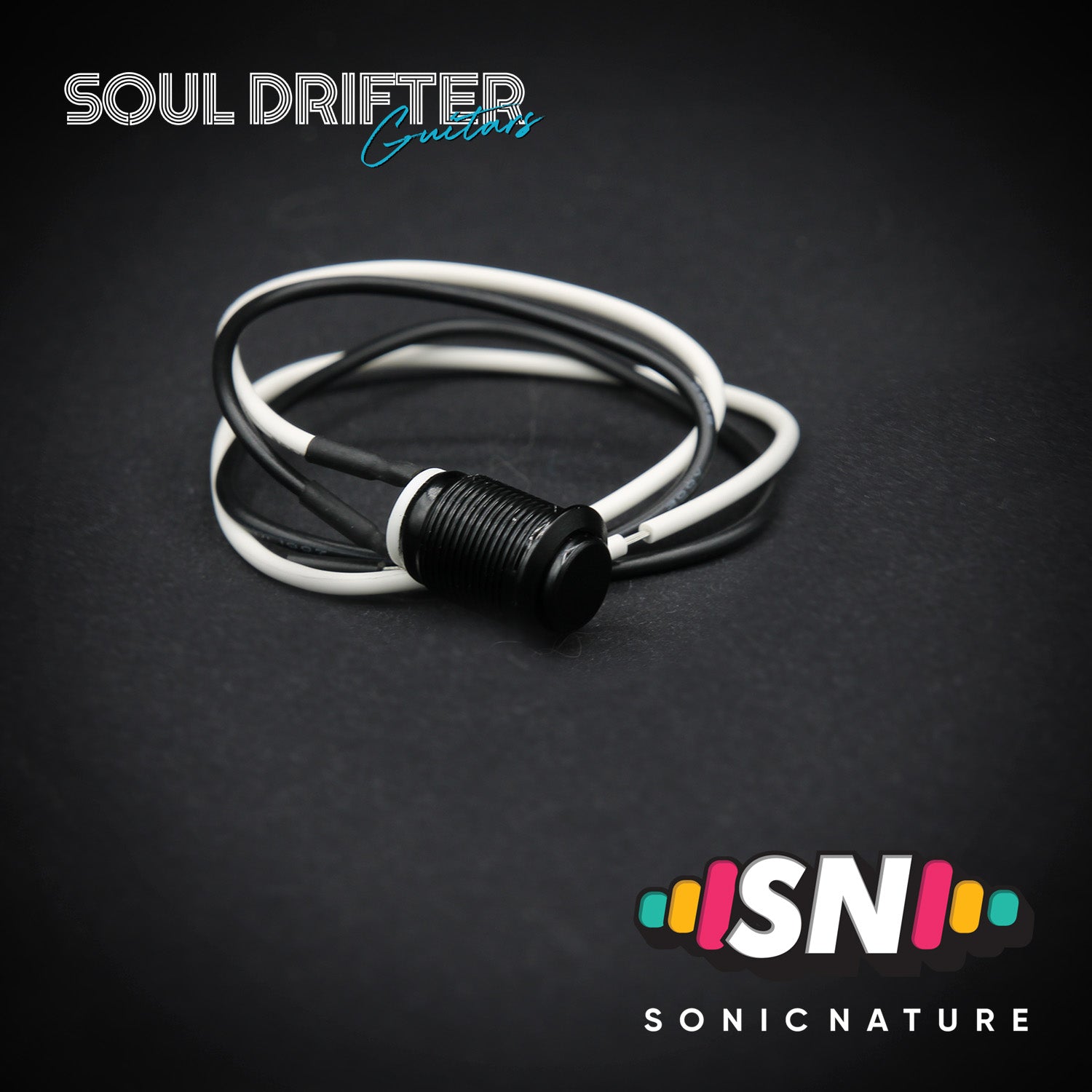 Sonic Nature Momentary Guitar Kill Switch 12MM - Black