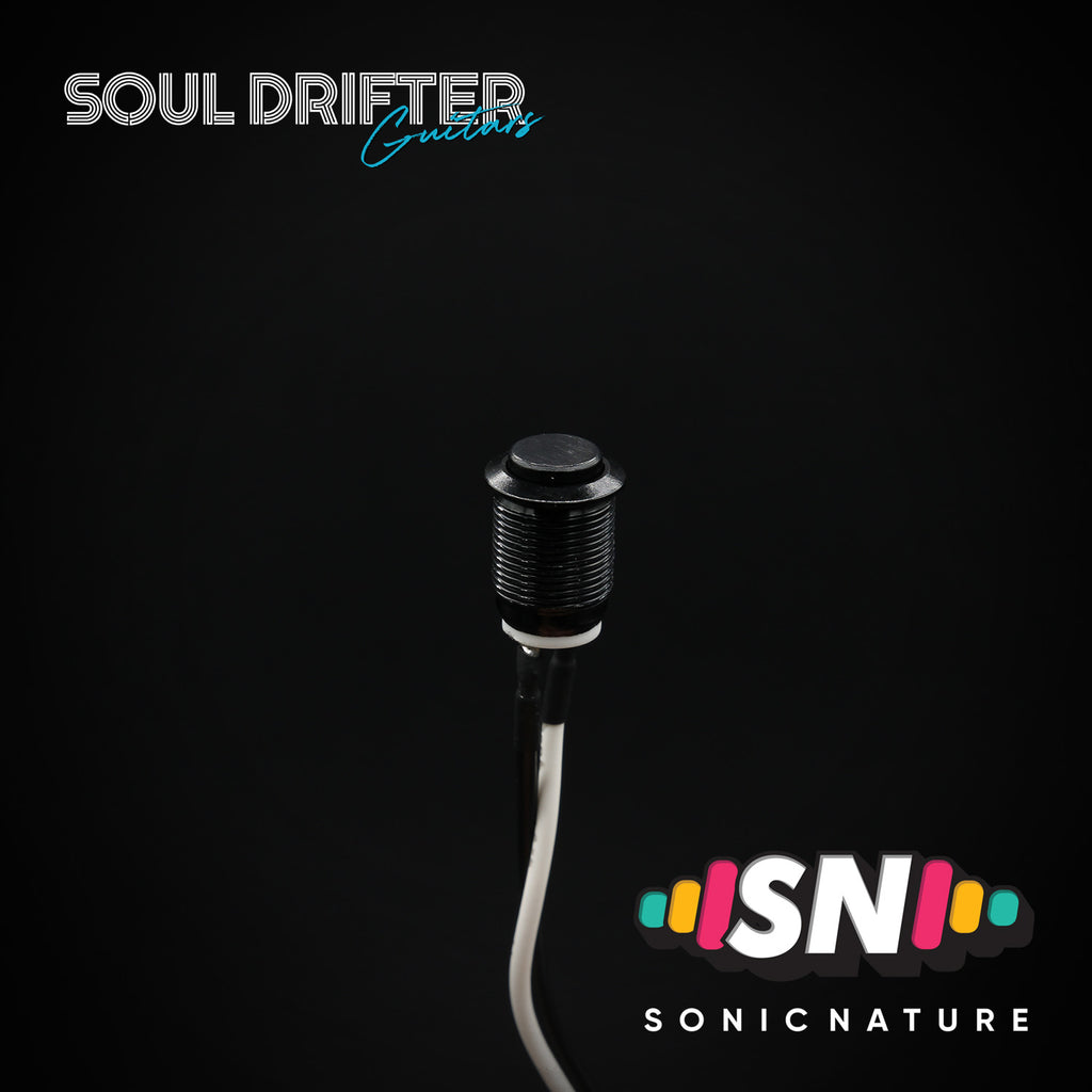Sonic Nature Momentary Guitar Kill Switch 12MM - Black