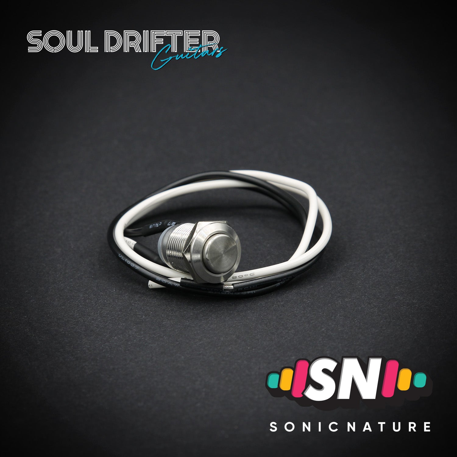 Sonic Nature Momentary Guitar Kill Switch 12MM - Stainless Steel