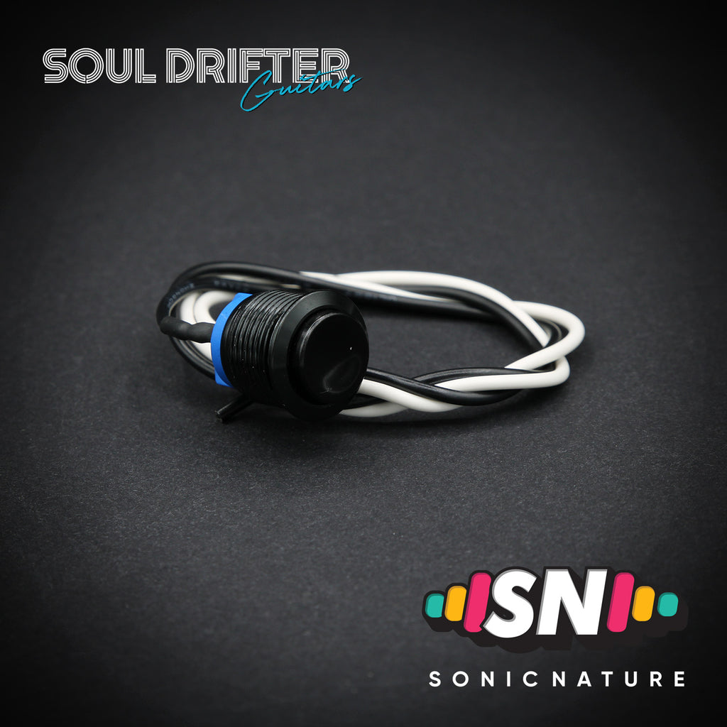 Sonic Nature Momentary Guitar Kill Switch 16MM - Black