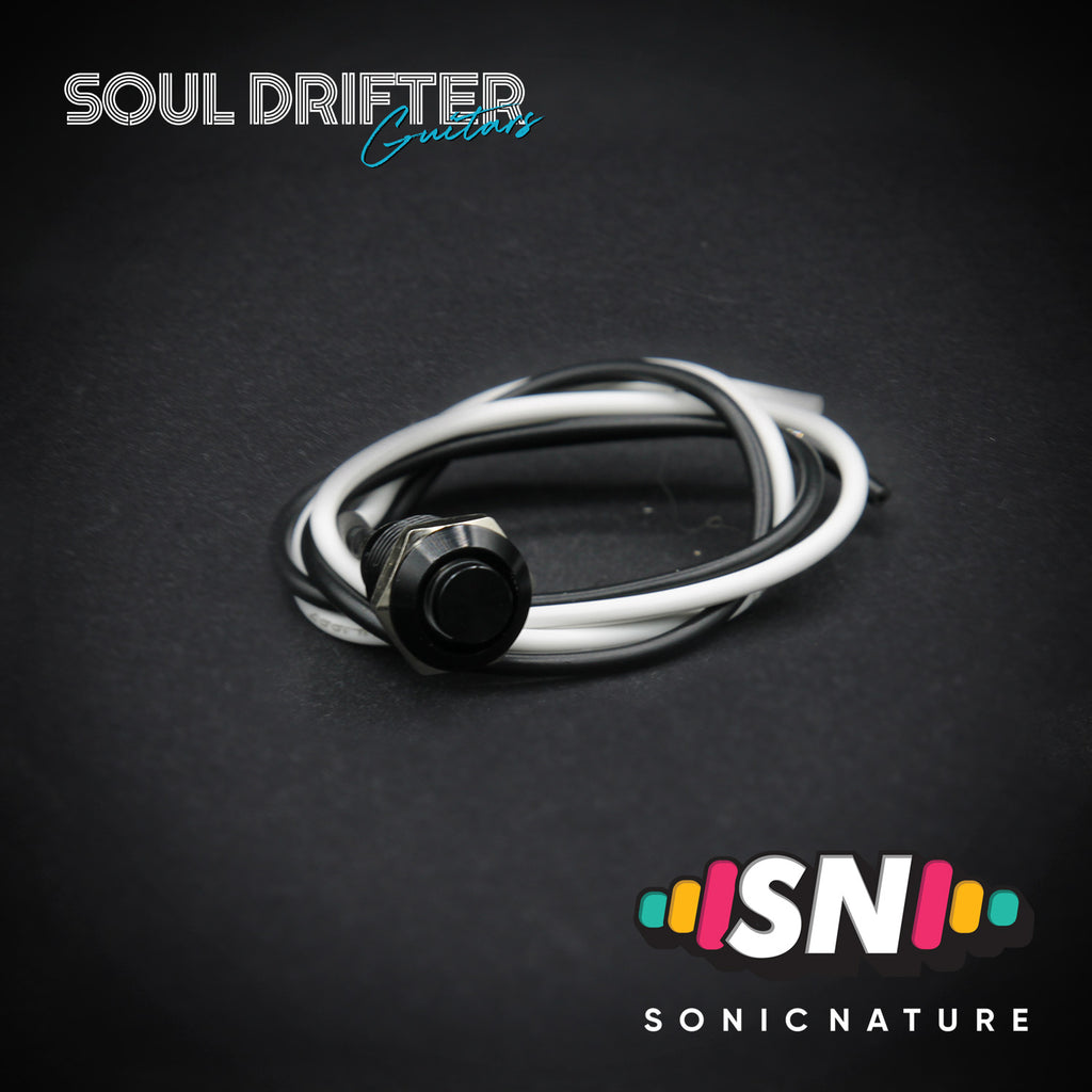 Sonic Nature Momentary Guitar Killswitch 10MM - Black