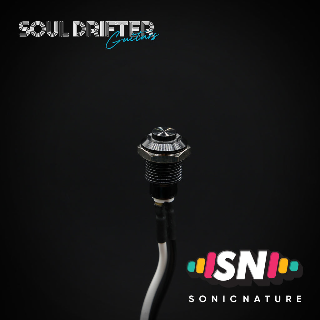 Sonic Nature Momentary Guitar Killswitch 10MM - Black