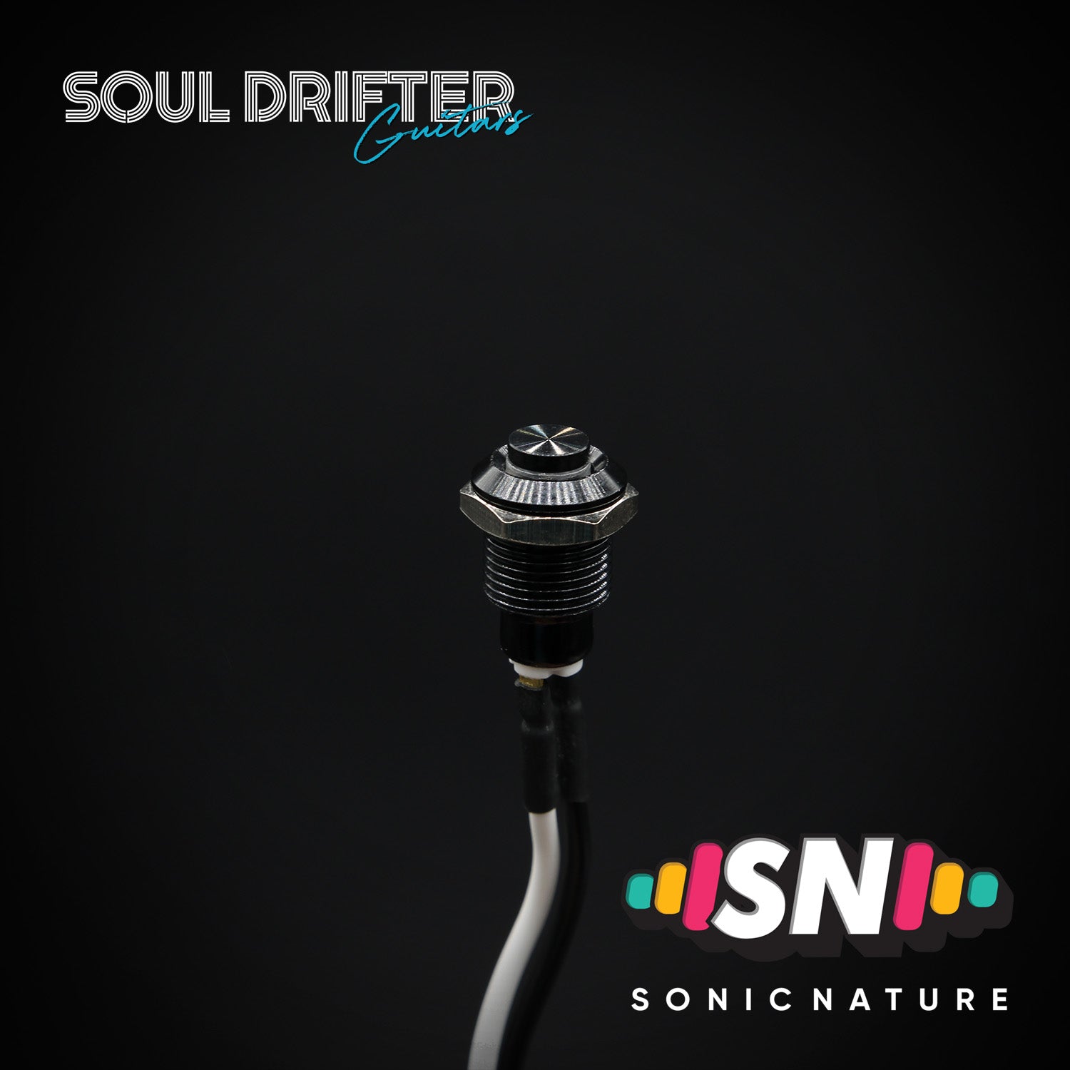 Sonic Nature Momentary Guitar Killswitch 10MM - Black