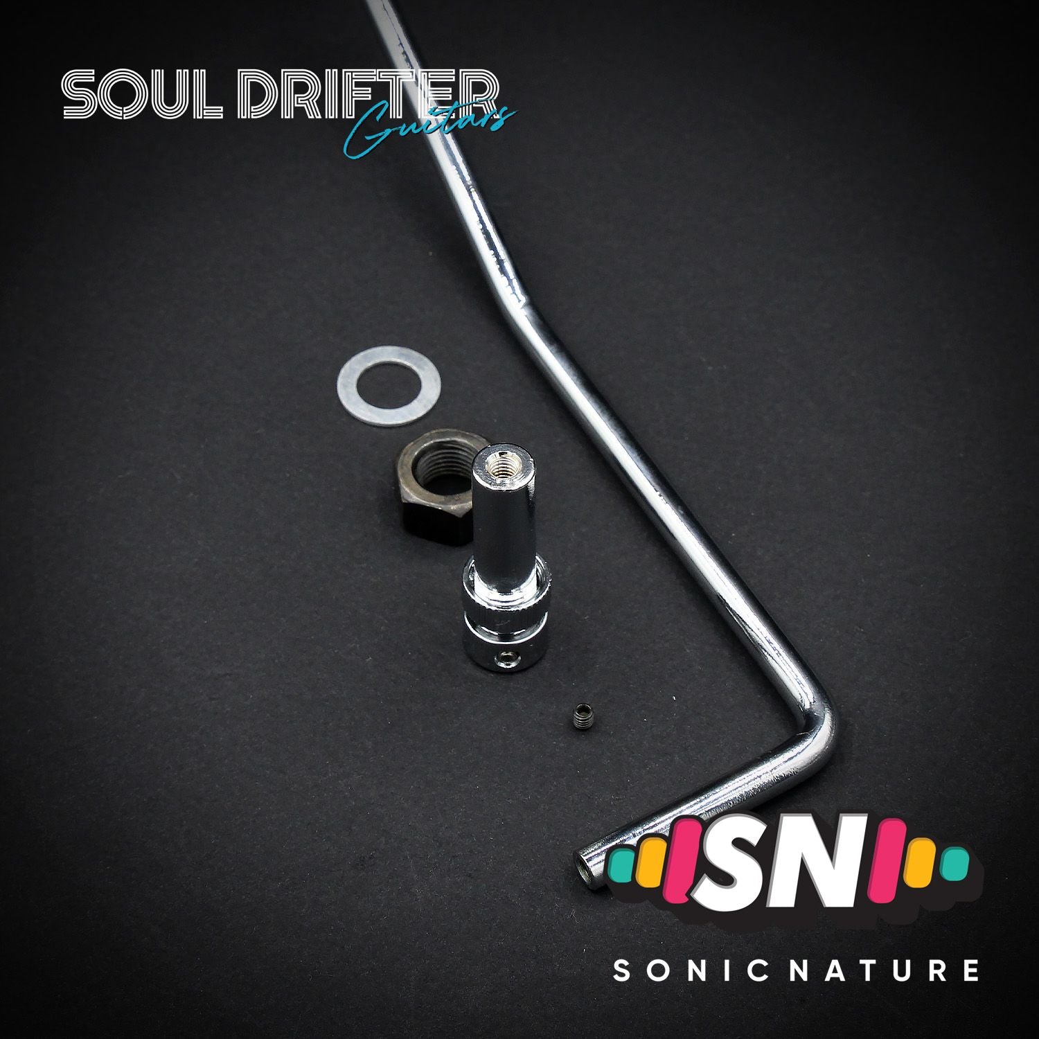 Sonic Nature Pop-In Tremolo Arm (Right Handed) - Chrome