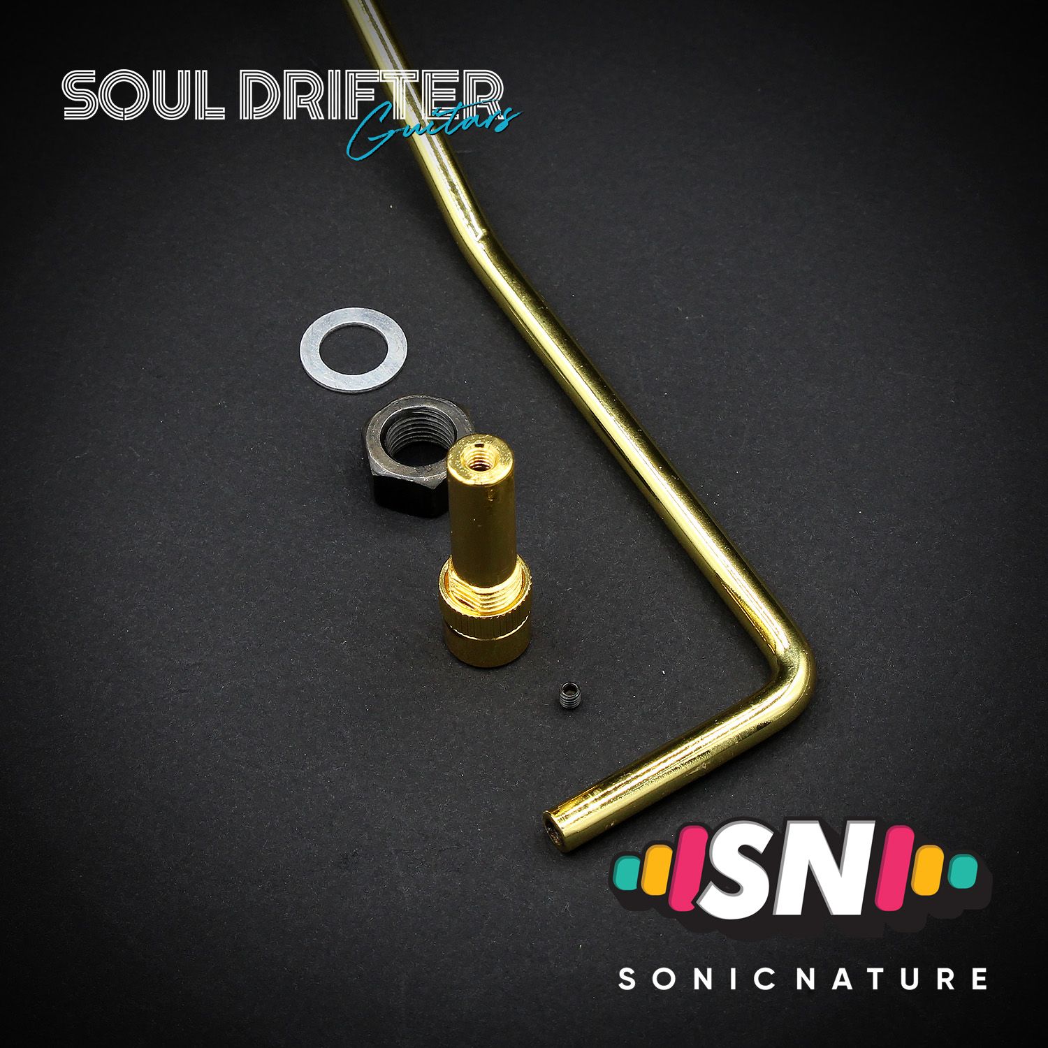 Sonic Nature Pop-In Tremolo Arm (Right Handed) - Gold