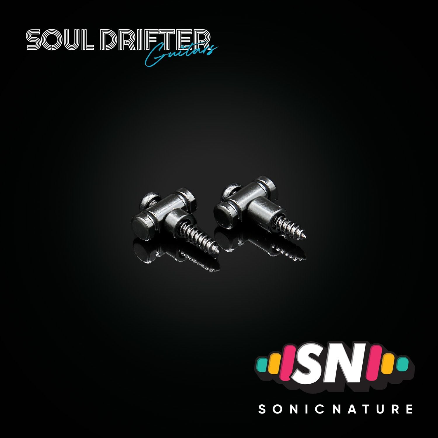 Sonic Nature Roller String Retainer Pack - Black