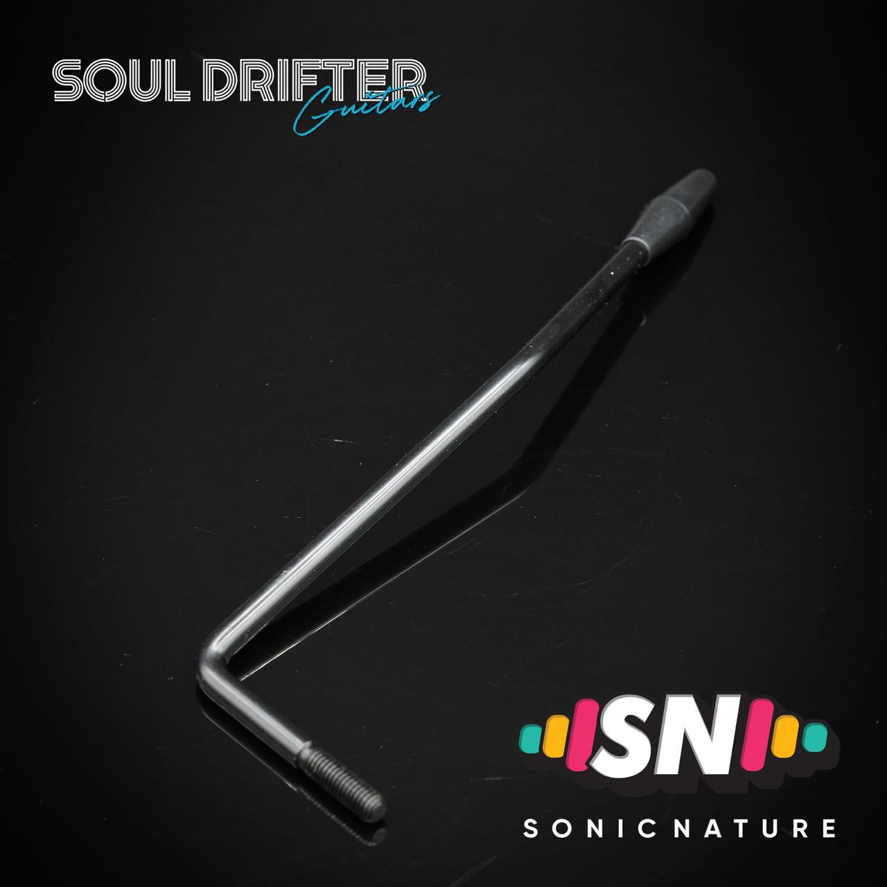 Sonic Nature Strat Style Tremolo Arm 5mm - Black (Black Tip)