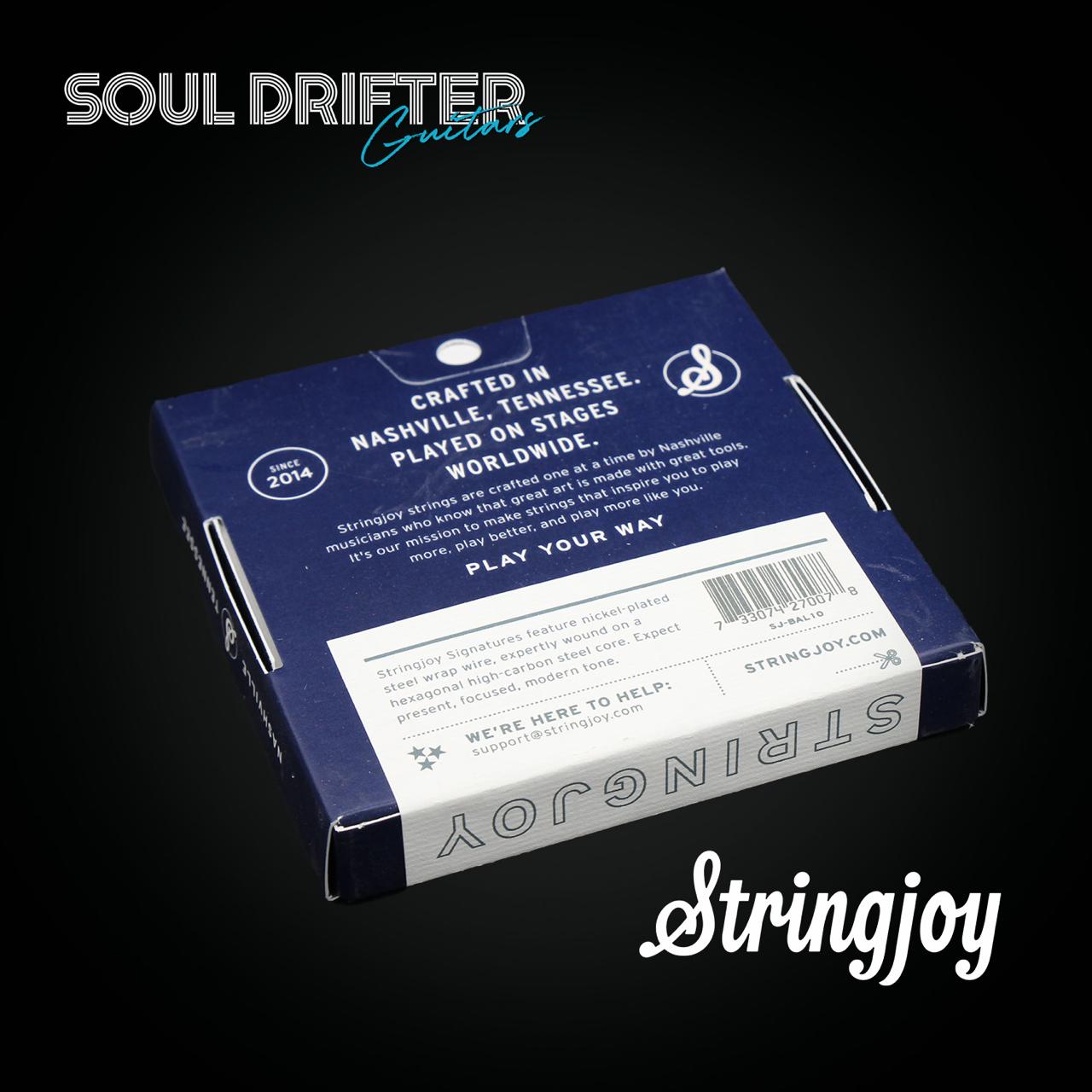 Stringjoy Signatures | Balanced Light Gauge (10-48) Nickel Wound Electric Guitar Strings