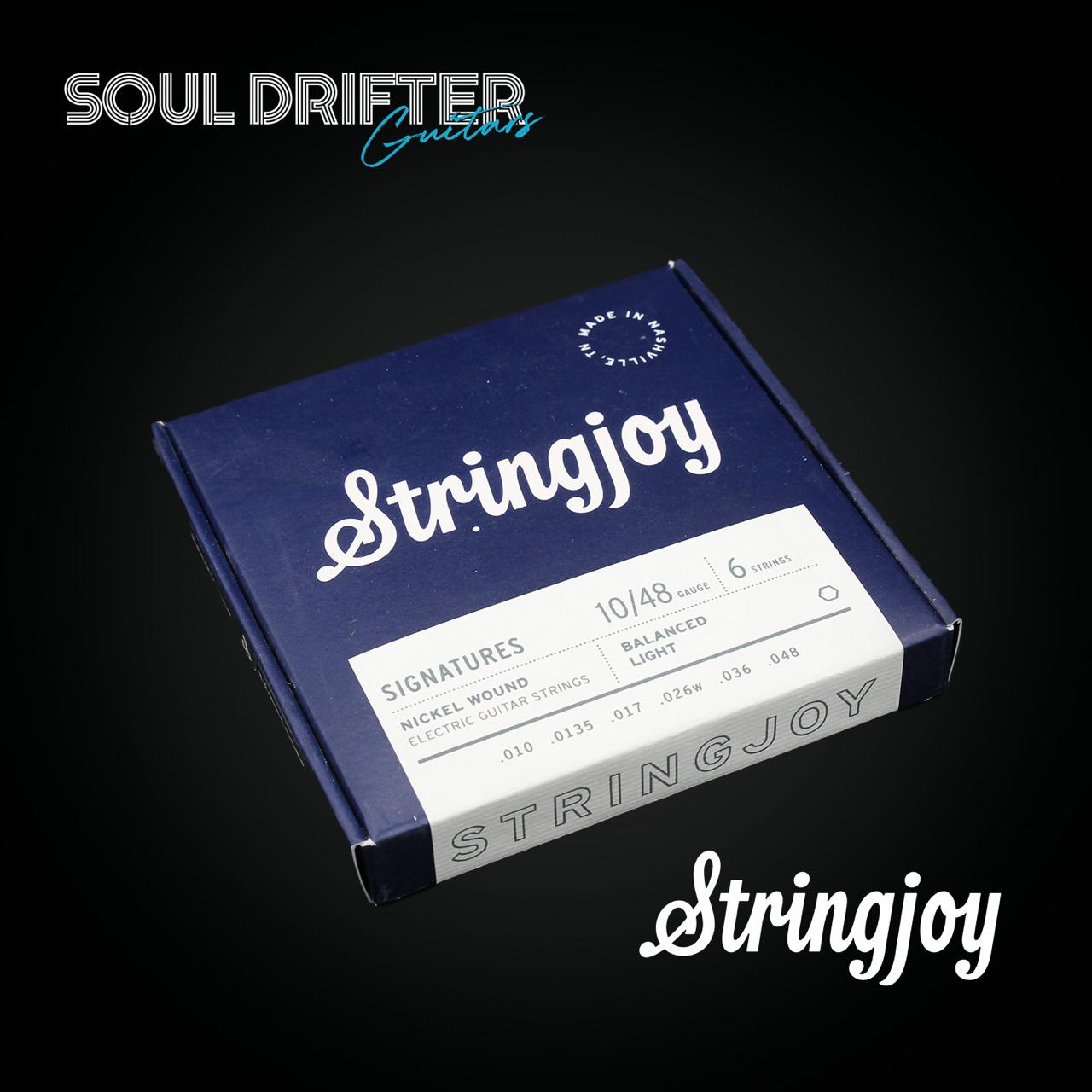 Stringjoy Signatures | Balanced Light Gauge (10-48) Nickel Wound Elect ...
