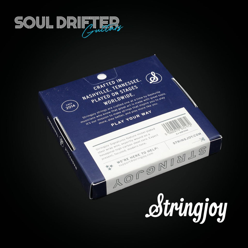 Stringjoy Signatures | Classic Light Gauge (10-46) Nickel Wound Electric Guitar Strings