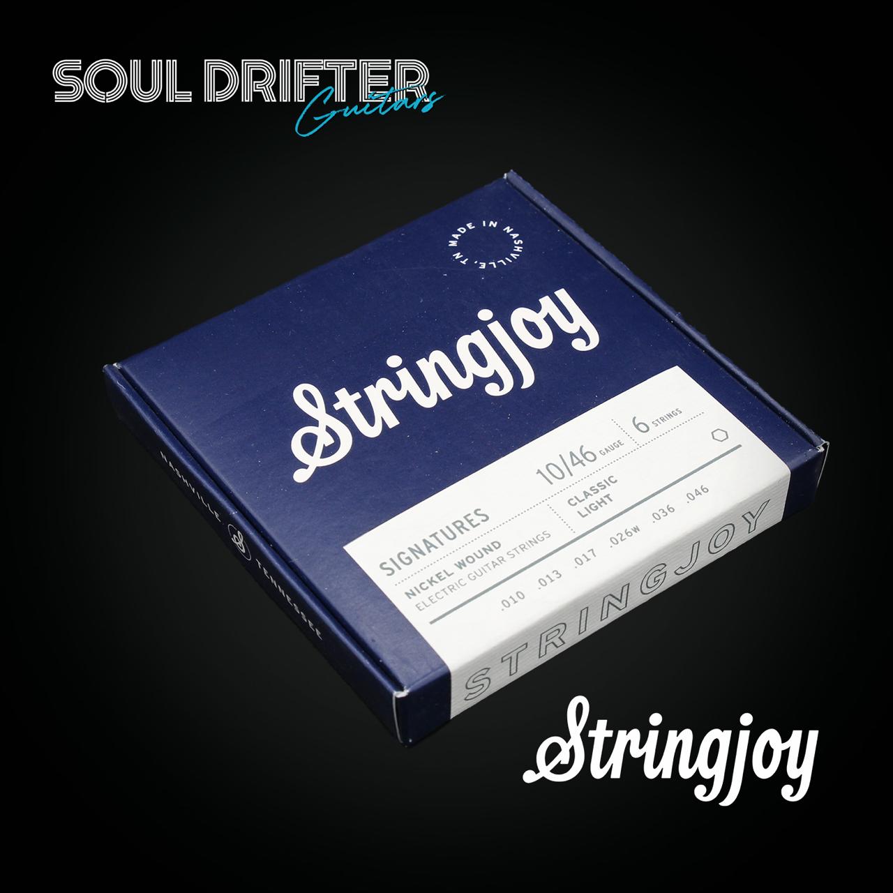 Stringjoy Signatures | Classic Light Gauge (10-46) Nickel Wound Electric Guitar Strings