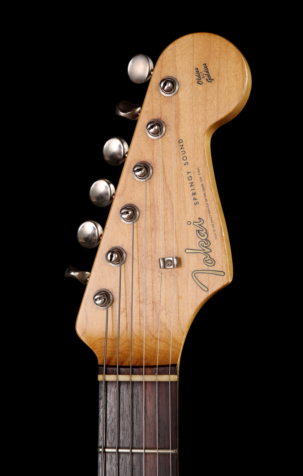 Tokai VS-80 Versatile Sound Springy Sound Stratocaster Transparent Amber Burst 1981