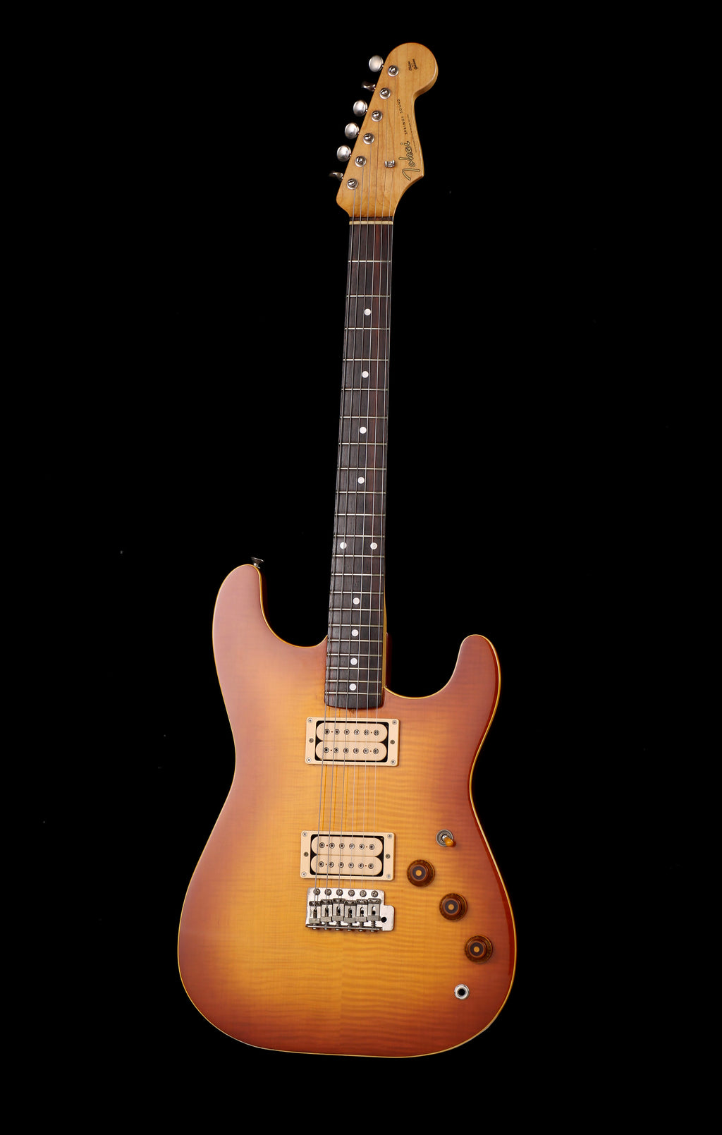 Tokai VS-80 Versatile Sound Springy Sound Stratocaster Transparent Amber Burst 1981
