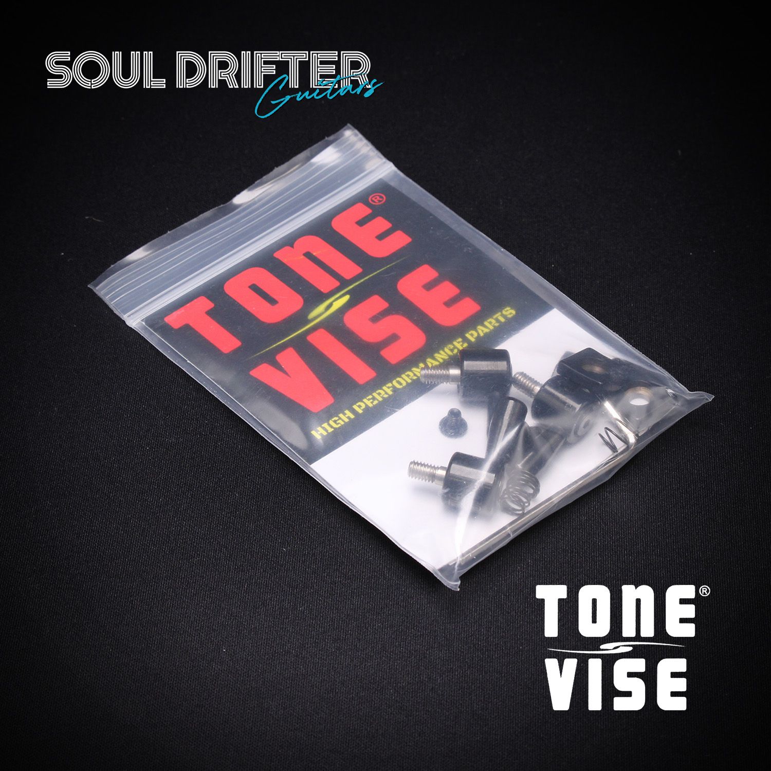 Tone Vise Keyless Nut Locks - Black