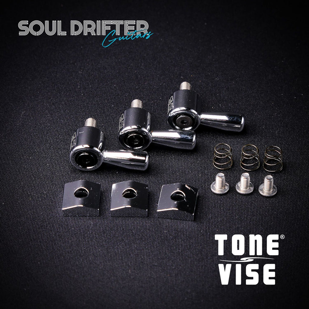 Tone Vise Keyless Nut Locks - Chrome